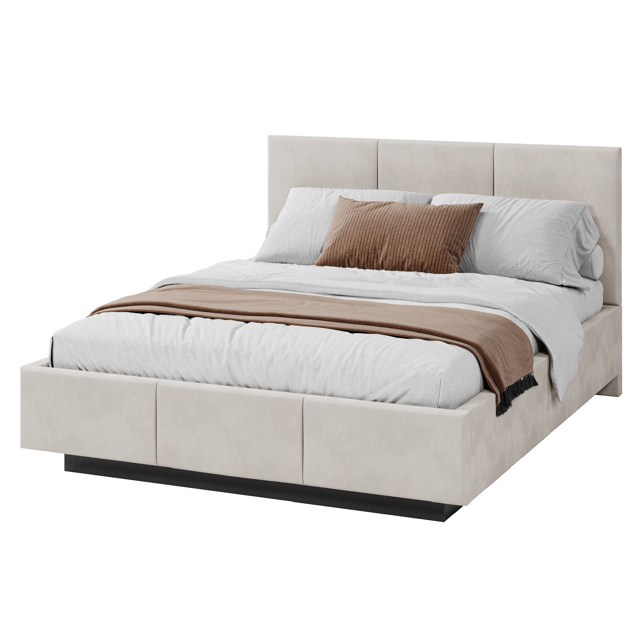 FDM Polsterbett ALMADA modern mit Bettkasten MADE IN EU - mit hochwertigem günstig online kaufen