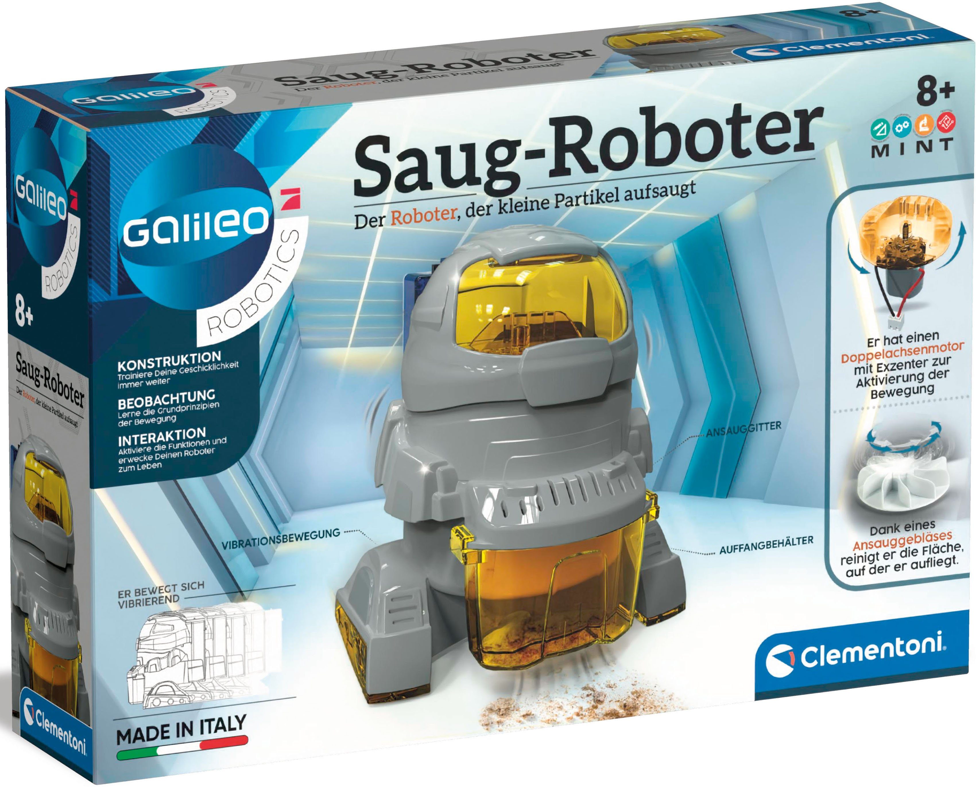 Experimentierkasten Galileo, Saug-Roboter