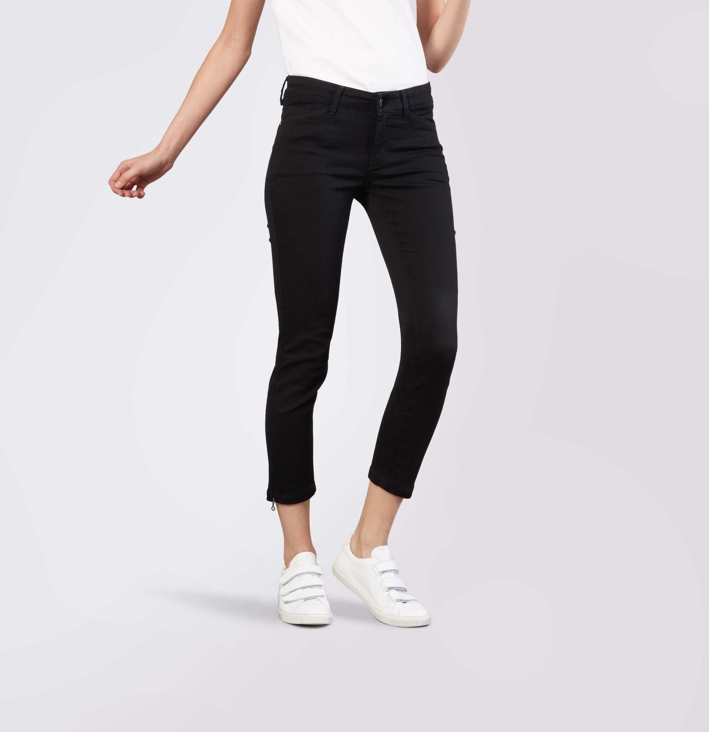 MAC Skinny-fit-Jeans DREAM CHIC schwarz