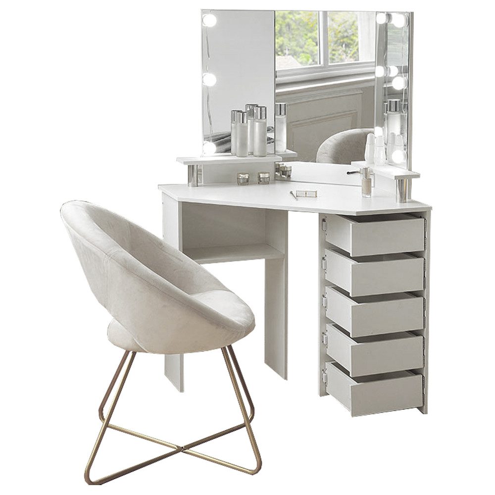 Aileenstore Schminktisch Beauty, inkl. dimmbare LED´s günstig online kaufen