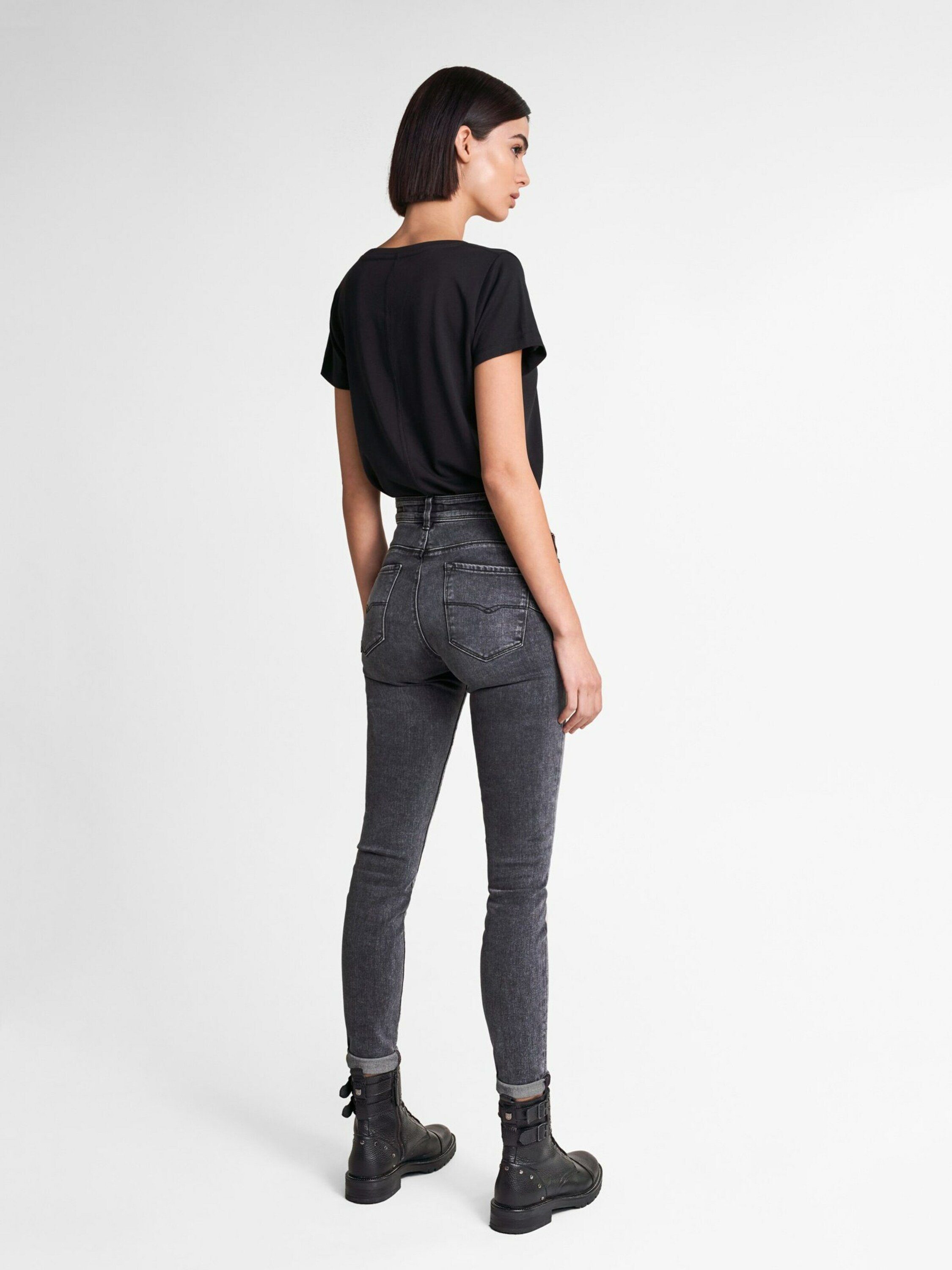 Plain/ohne Glamour Secret Salsa Skinny-fit-Jeans Details Jeans (1-tlg)