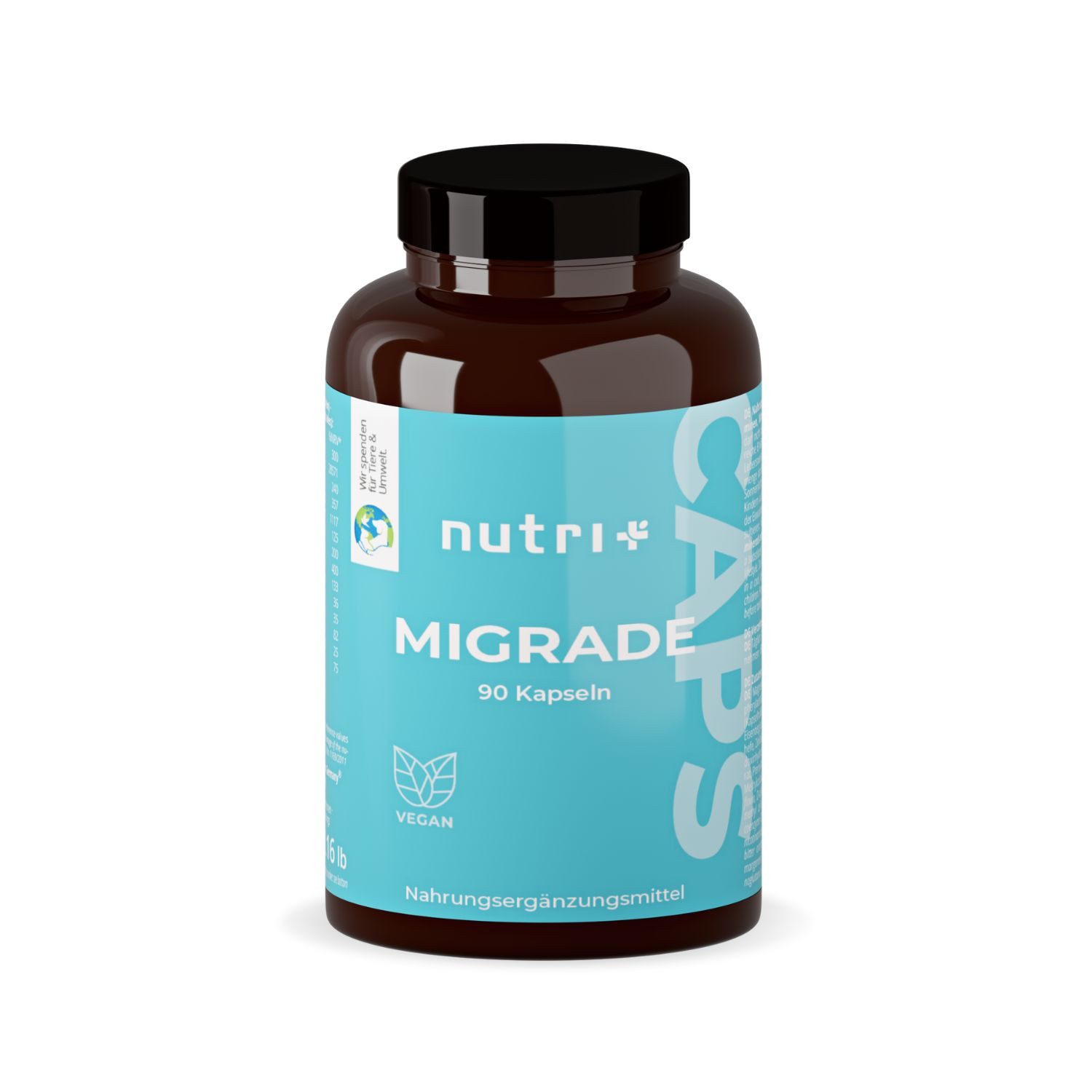 nutri+ Migrade - pflanzliche Mikronährstoff Kapseln Kapseln