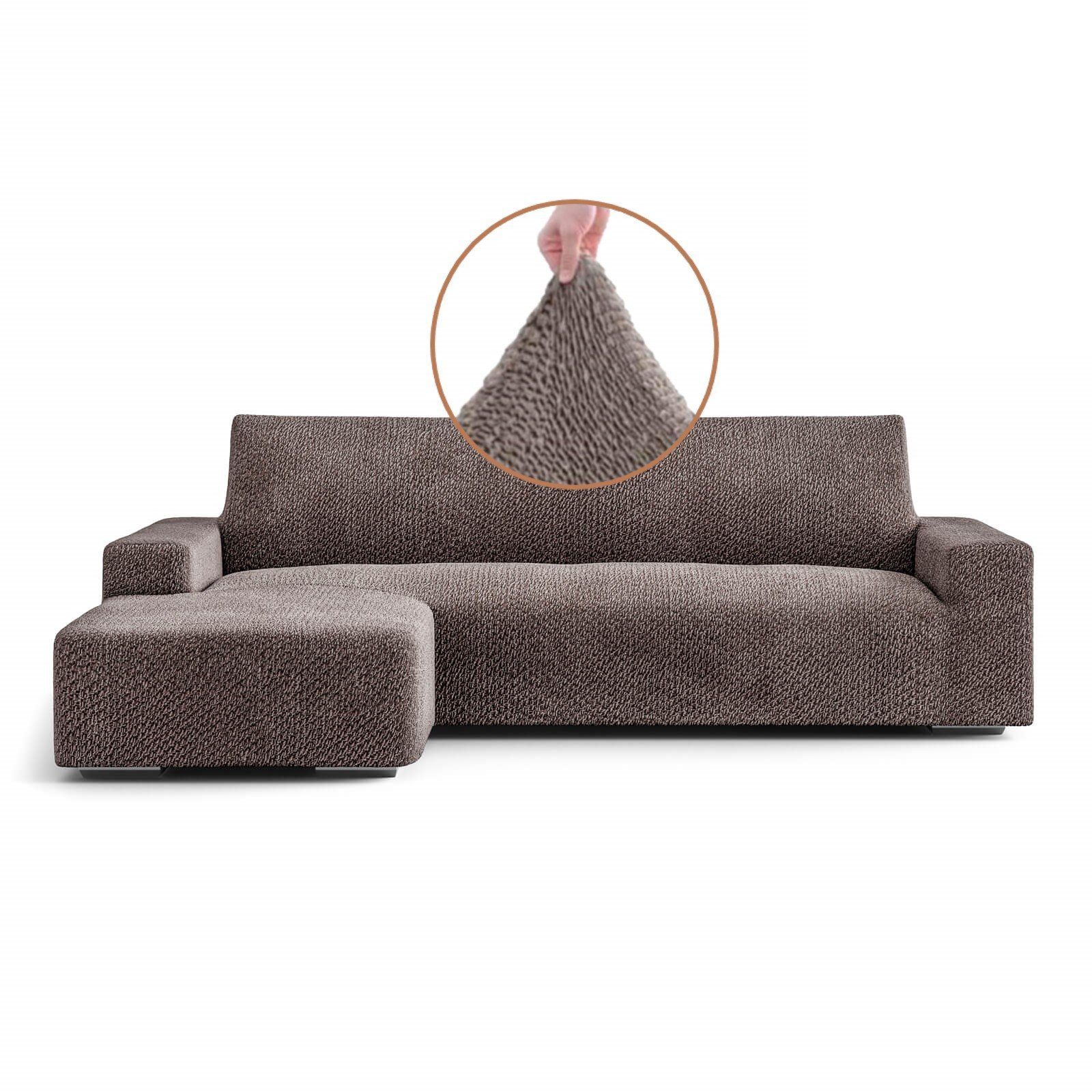 Sofahusse »luxuriöser und edler Sofabezug für L-Form mit Ottomane«, Paulato  by GA.I.CO, Samt-Kollektion - gemütlich und flauschig online kaufen | OTTO