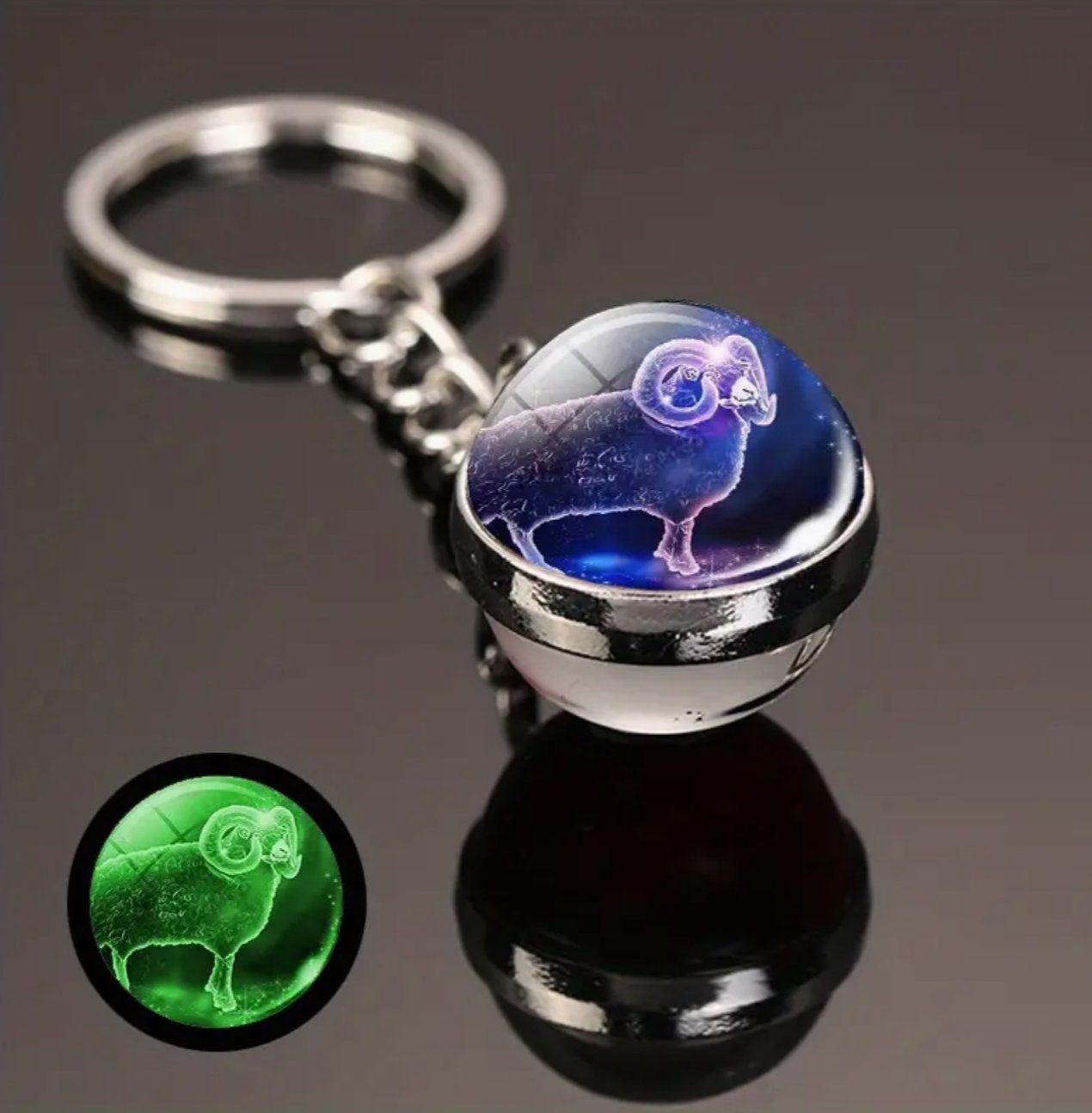 Stelby Schlüsselanhänger mit Gravur Sternzeichen Schlüsselanhänger 3D mit G günstig online kaufen