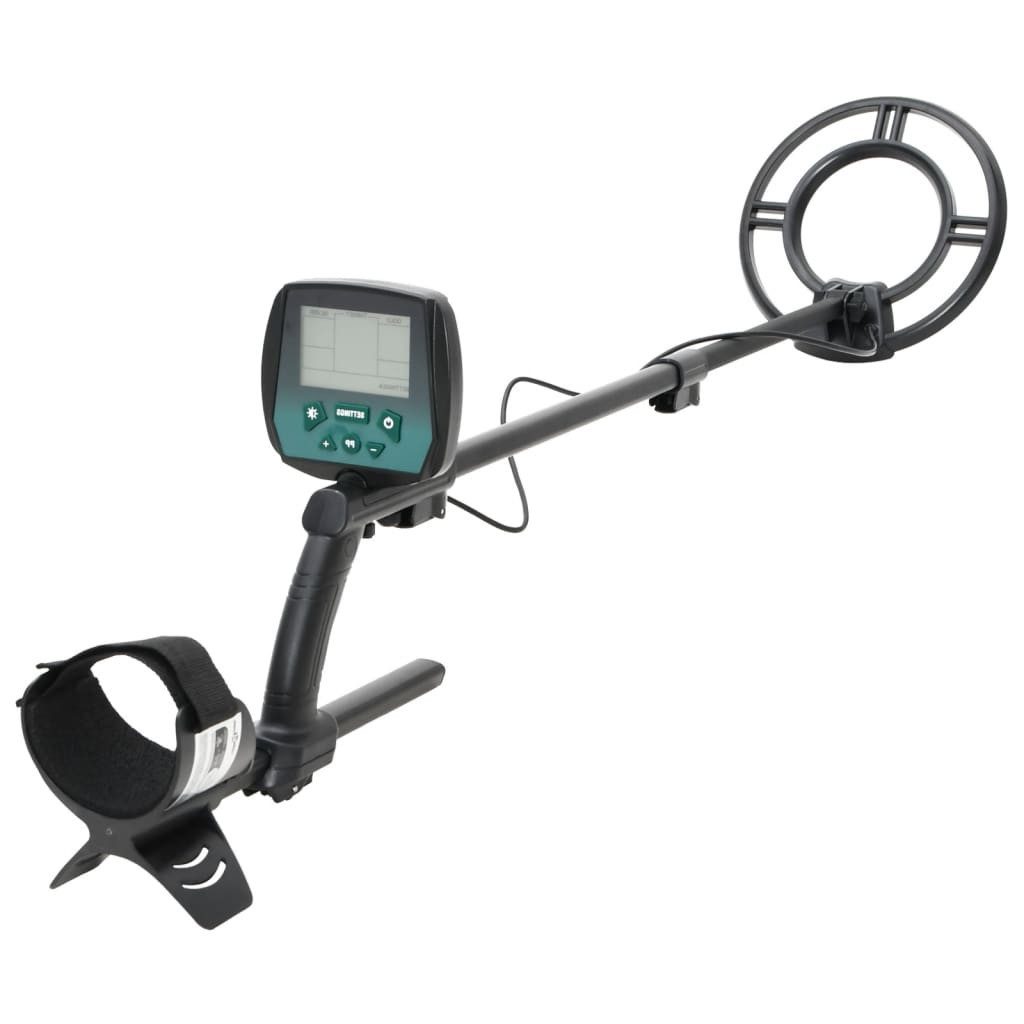 vidaXL Metalldetektor Metalldetektor 24 cm Suchtiefe mit LCD-Display