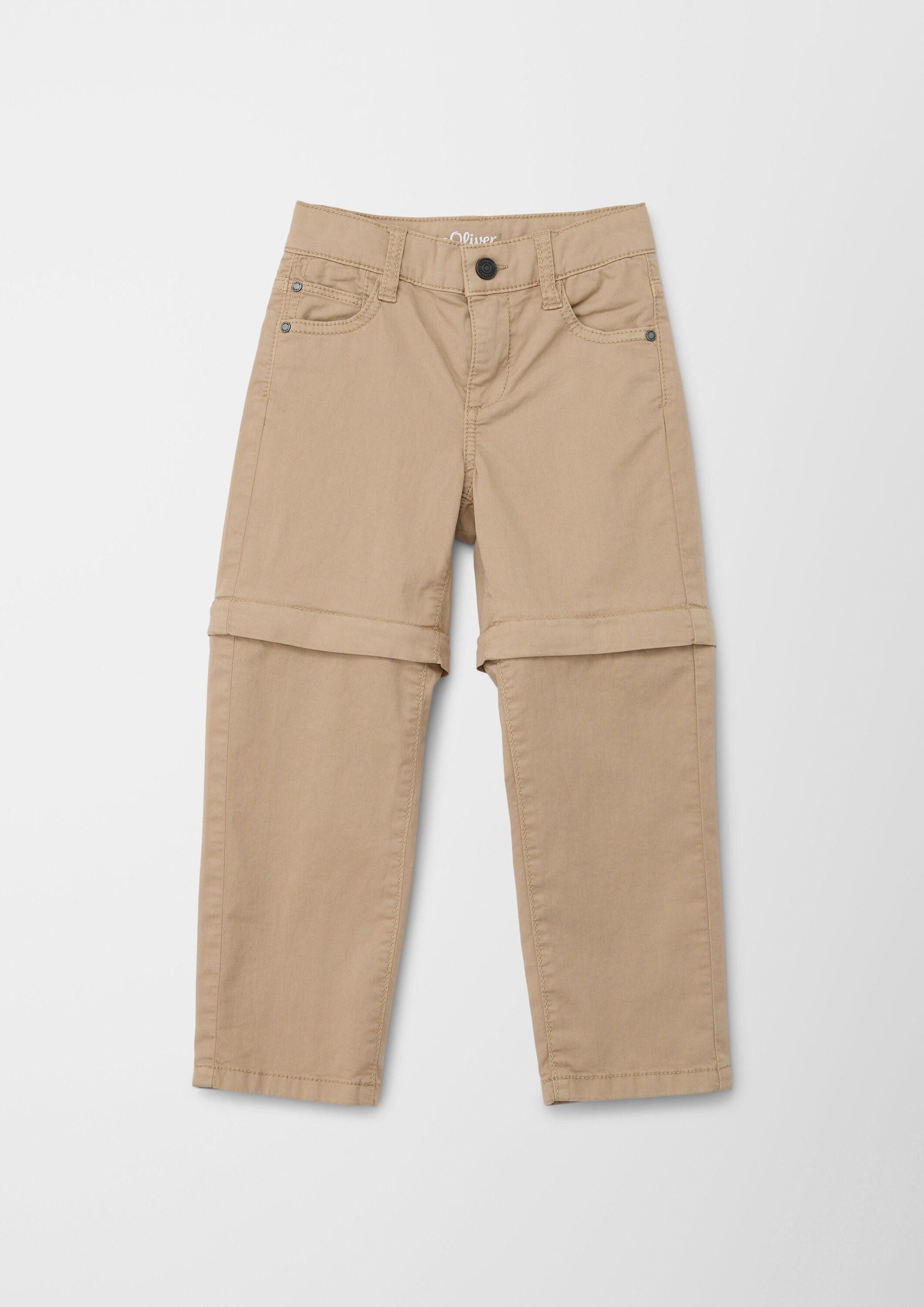 s.Oliver Chinos Hose Relaxed: Hose mit Zip-off-Funktion