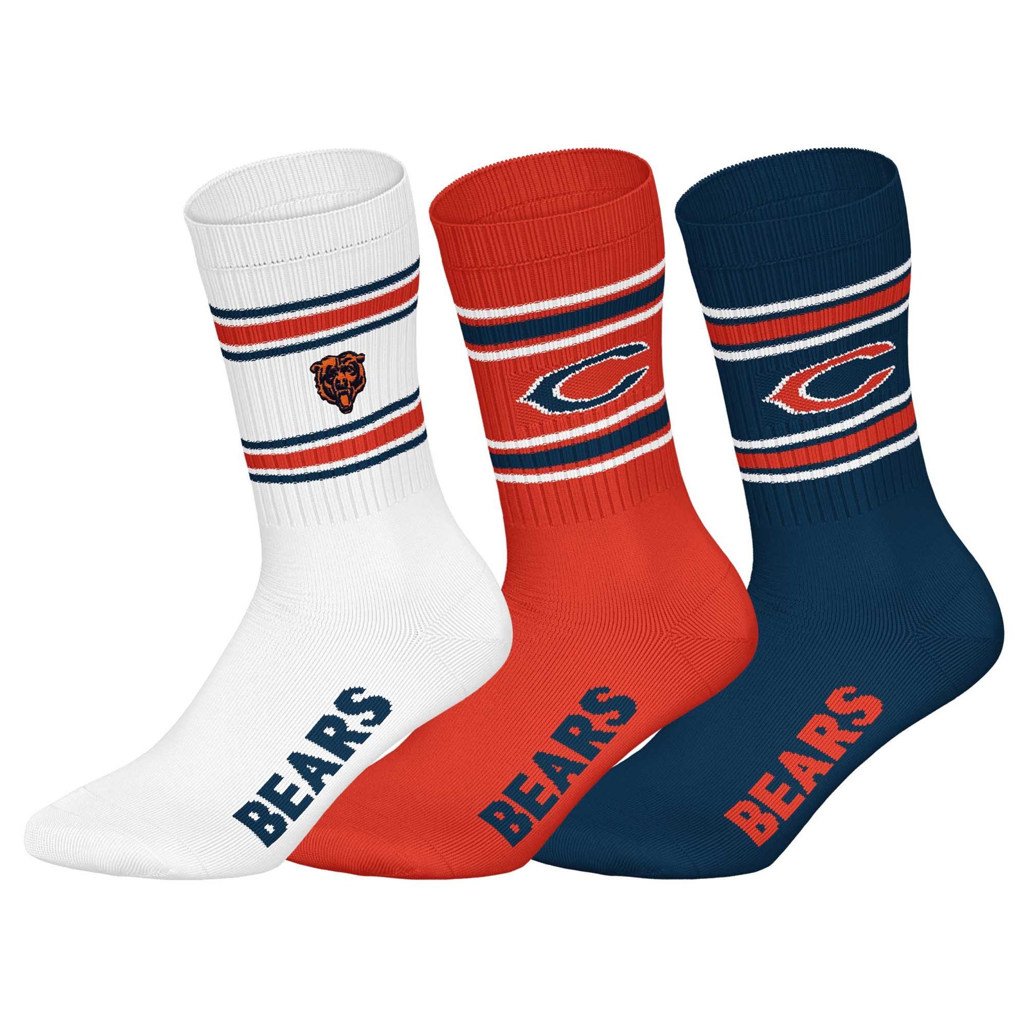 NFL Kurzsocken Unisex Socken 3er Pack Baumwolle (Packung, 3er Pack)