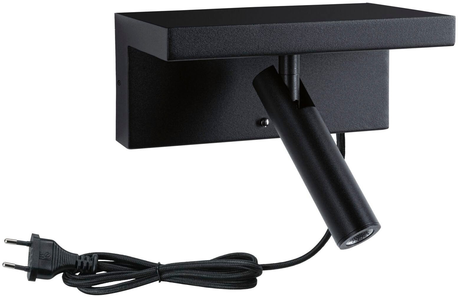 Paulmann LED Wandleuchte LED Wandleuchte 3-Step-Dim Jerik USB C dimmbar, LED fest integriert, Warmweiß, Memoryfunktion, Dimmer, Ein-/Ausschalter, USB-Ladefunktion