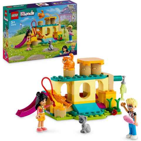 LEGO® Konstruktionsspielsteine Abenteuer auf dem Katzenspielplatz (42612), LEGO LEGO Friends, (87 St), Made in Europe