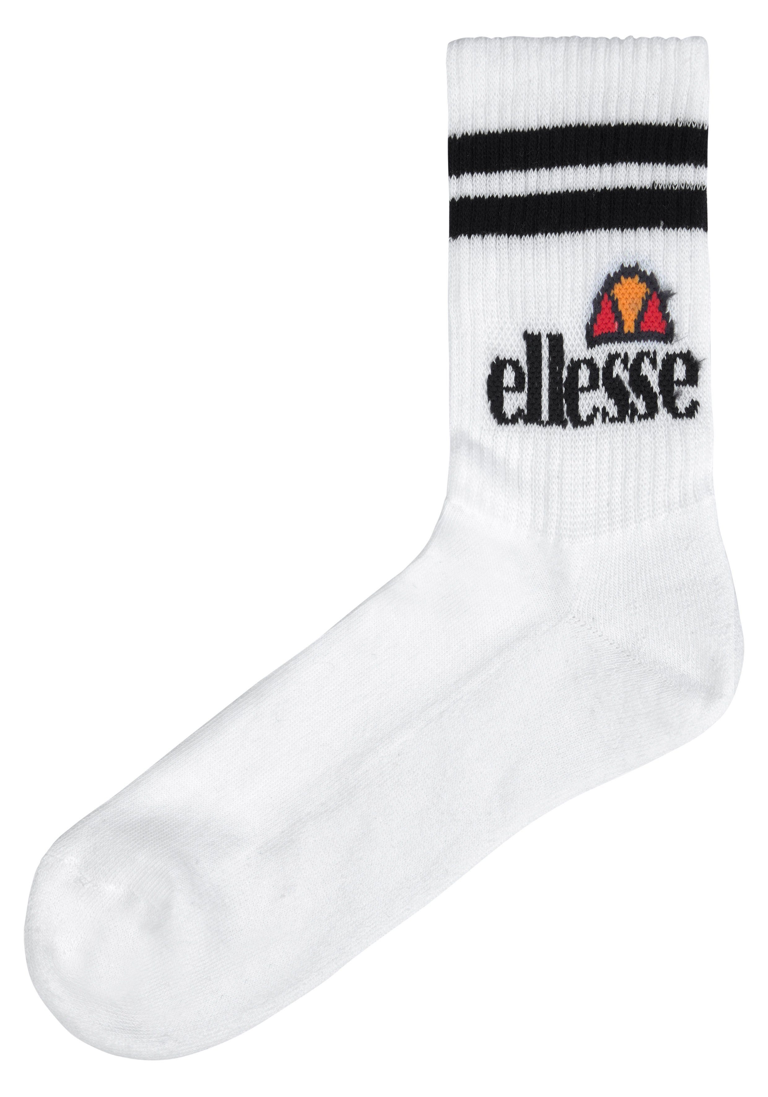 Ellesse Sportsocken Pullo Socks (Set) 3Pk weiß