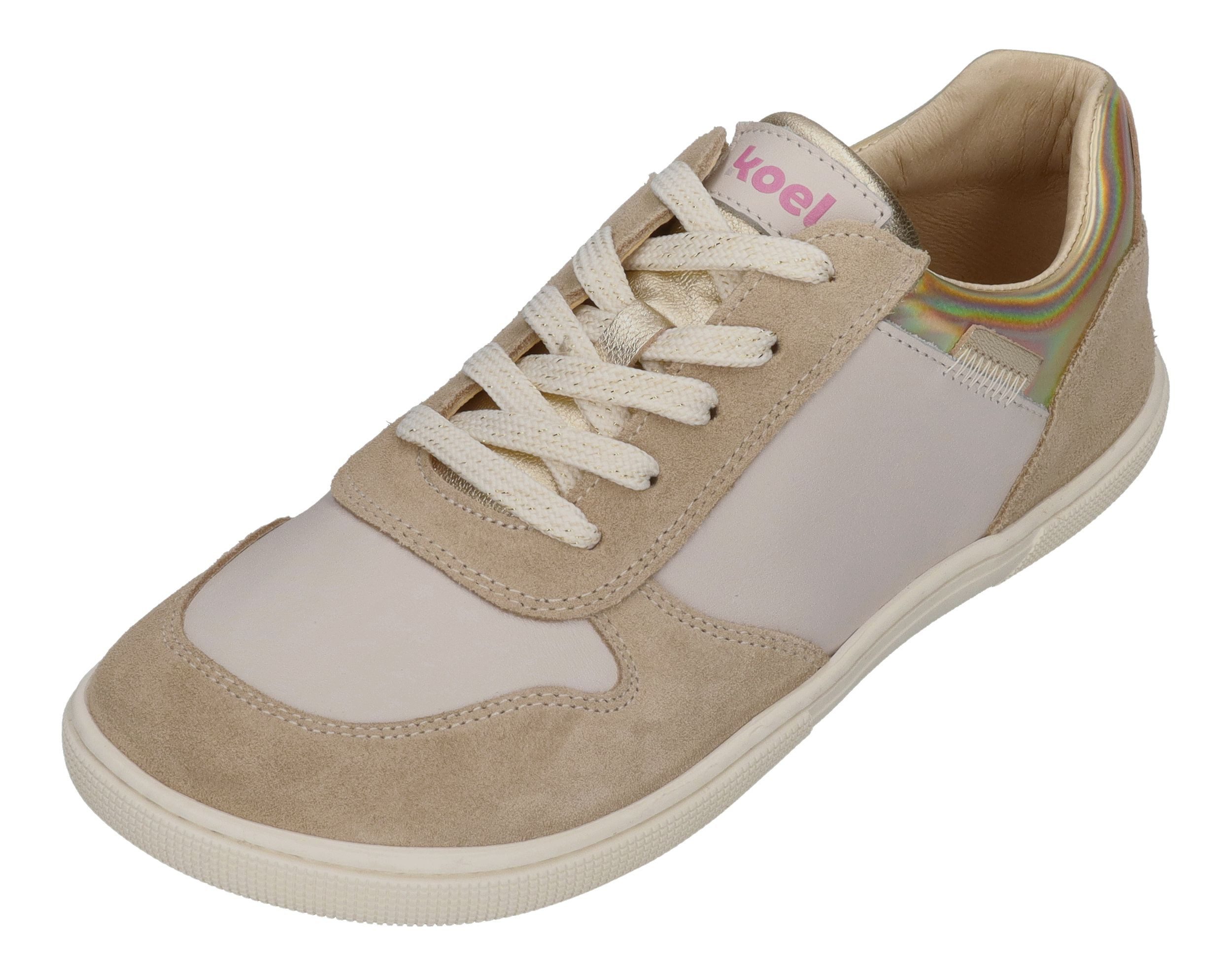 KOEL FRANCIE SUEDE Barfußschuh Beige