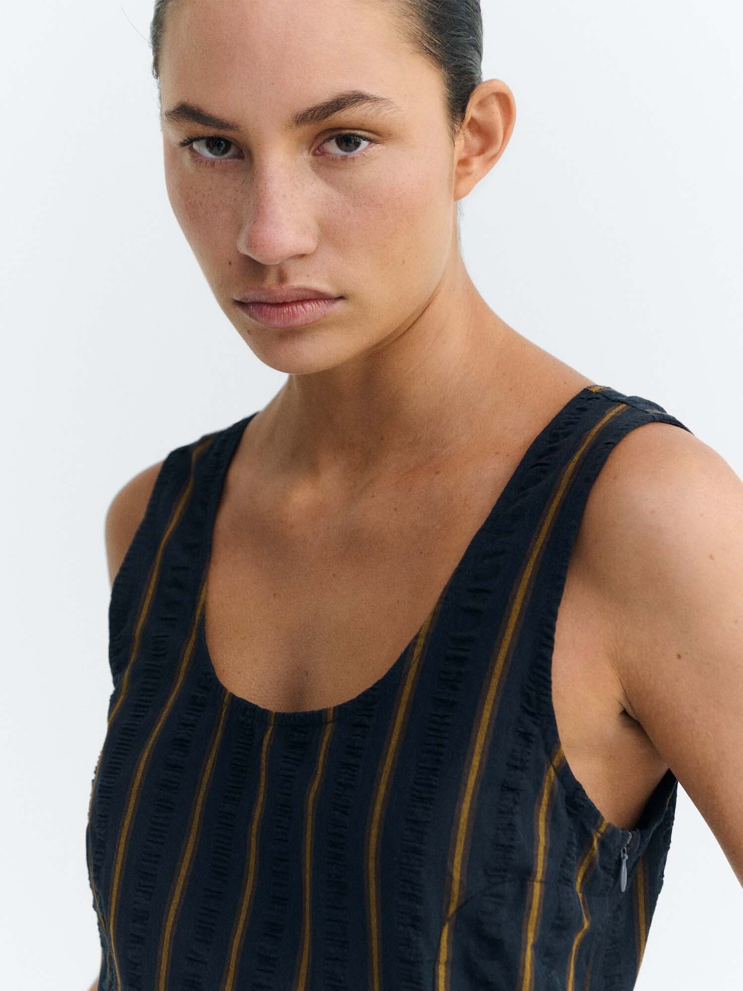 Thinking Mu Jumpsuit Raflesia Seersucker Jumpsuit