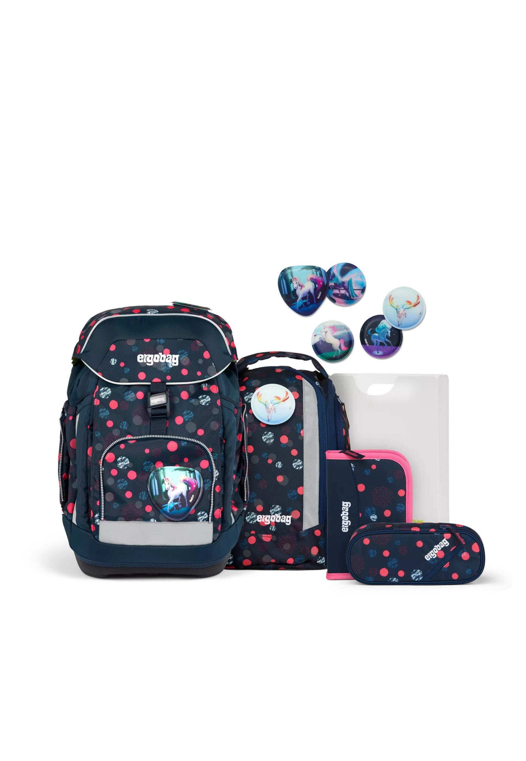 ergobag Ранцы maxi Set (6-tlg., 5-teiliges Set)