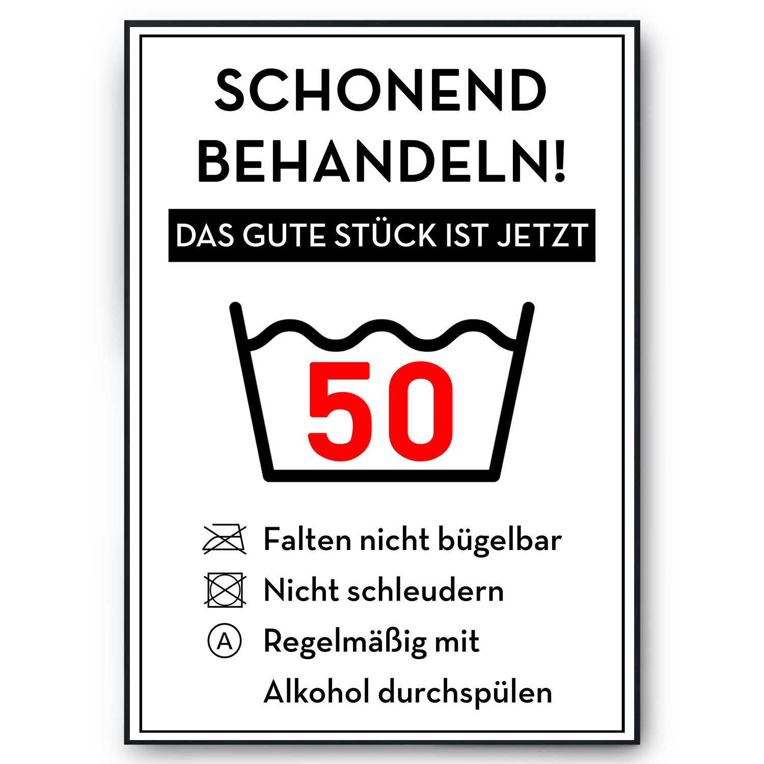 Tigerlino Poster Geburtstag Geschenk Urkunde Lustig Geburtstagskarte Deko W günstig online kaufen