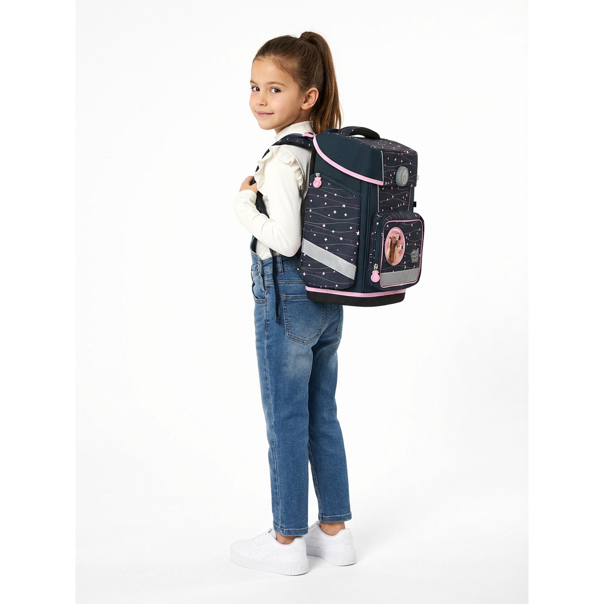 SCHOOL-MOOD® Schulranzen Champion Maxx (6-tlg), Polyester