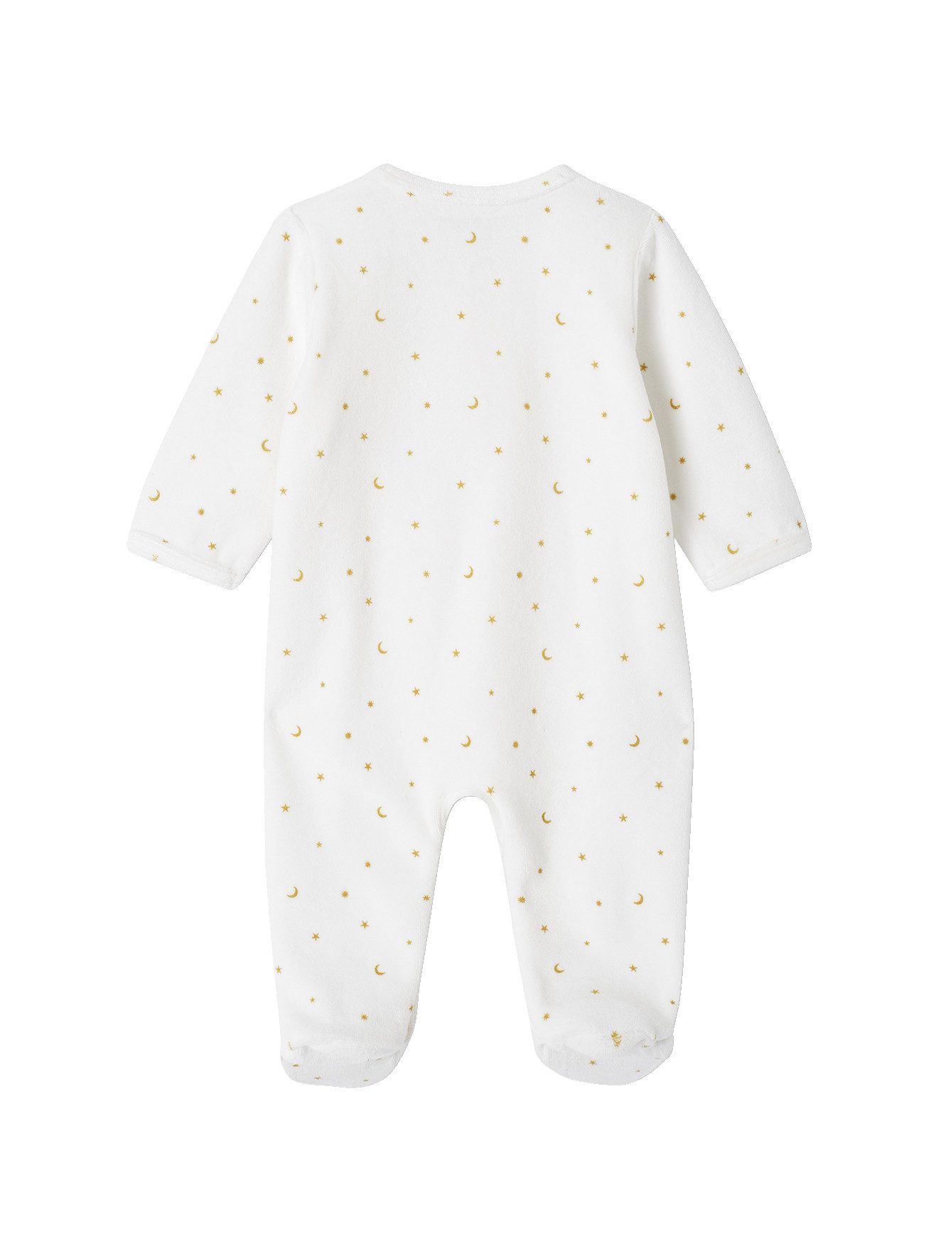 vertbaudet Schlafoverall Baby Samtstrampler