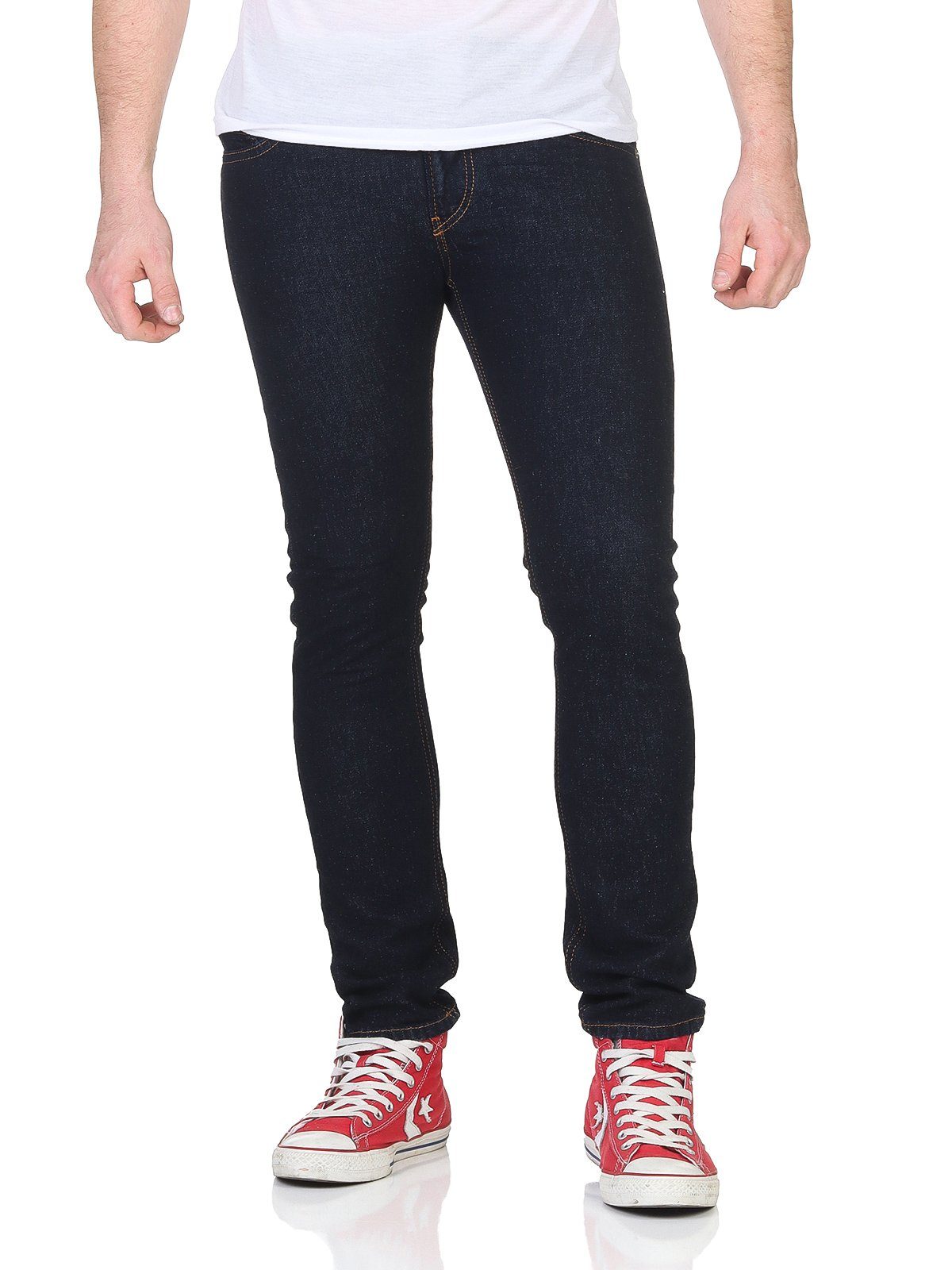 Diesel Slim-fit-Jeans Diesel Herren Jeans THOMMER R07R2 Rinsed Wash 5-Pocket-Style