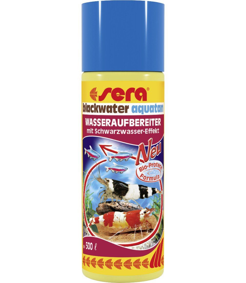 Sera Aquarium-Wassertest Sera Aquariumwasseraufbereiter blackwater aquatan