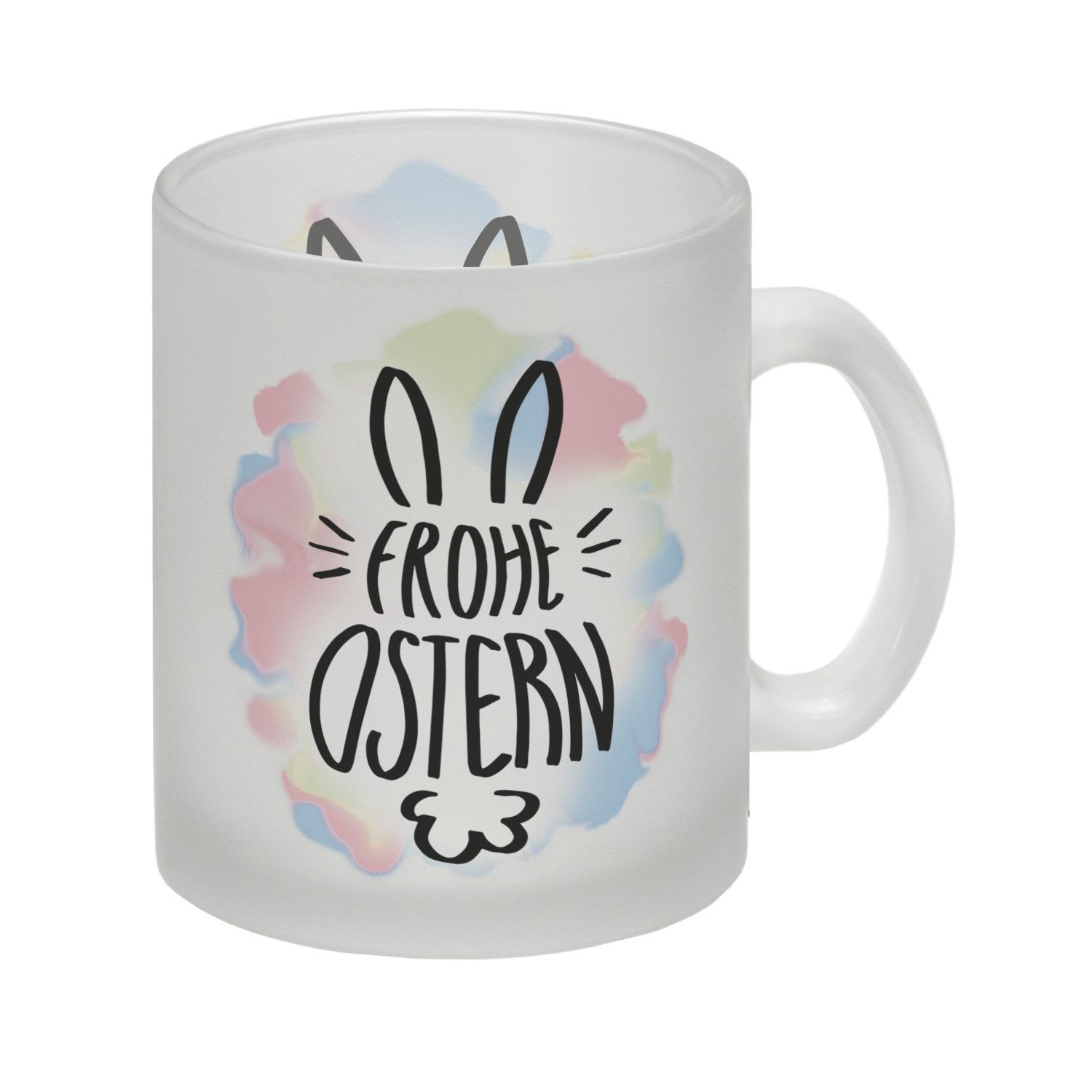 speecheese Tasse Frohe Ostern/Happy Easter Glas Tasse
