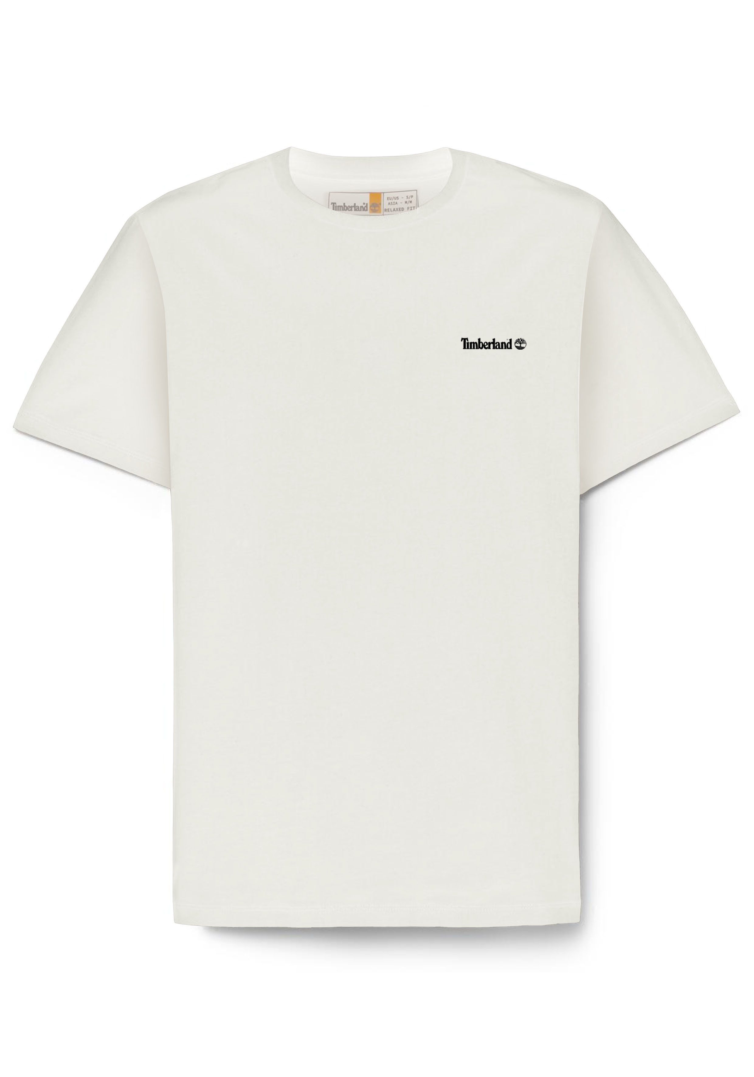 T-Shirt Small Linear Logo Print Tee