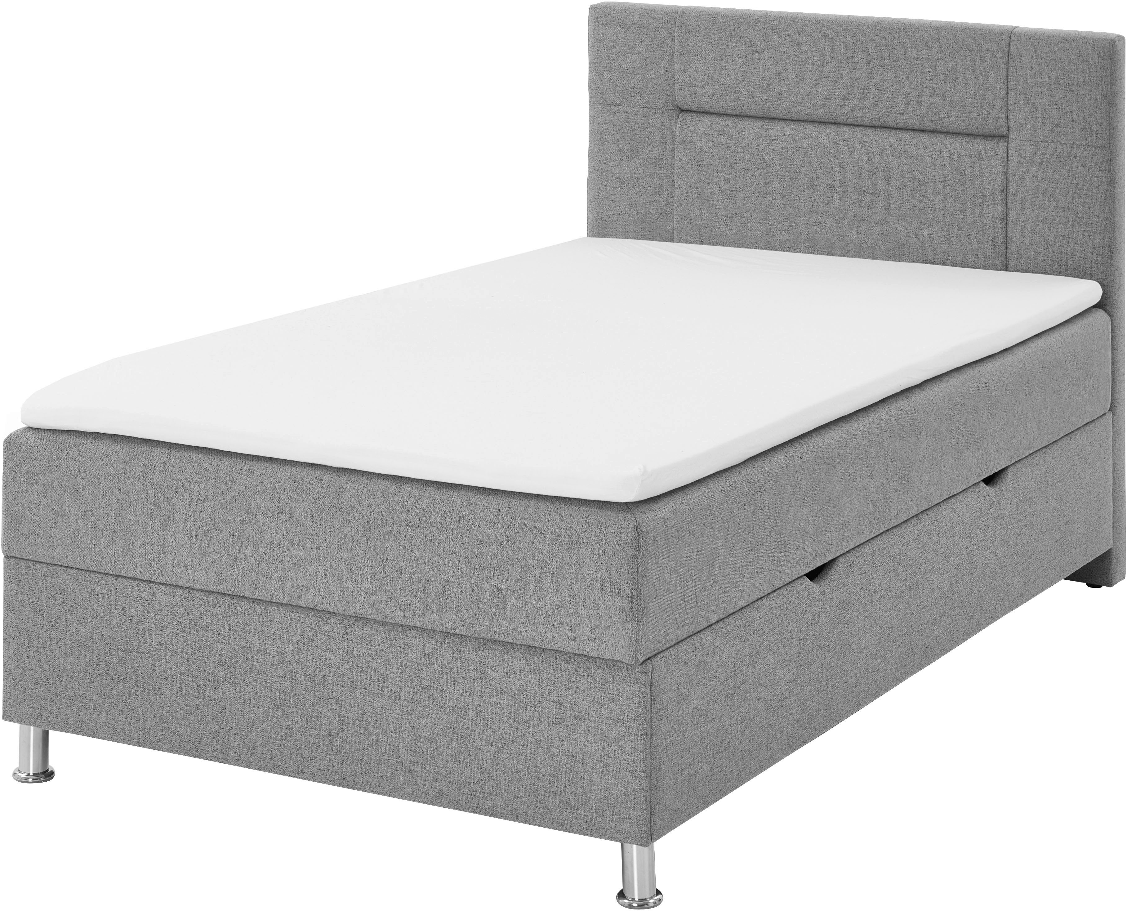 Home affaire Boxbett Escalon mit Bettkasten, inkl. Topper, erhältlich in den Breiten 120x200cm und 180x200cm