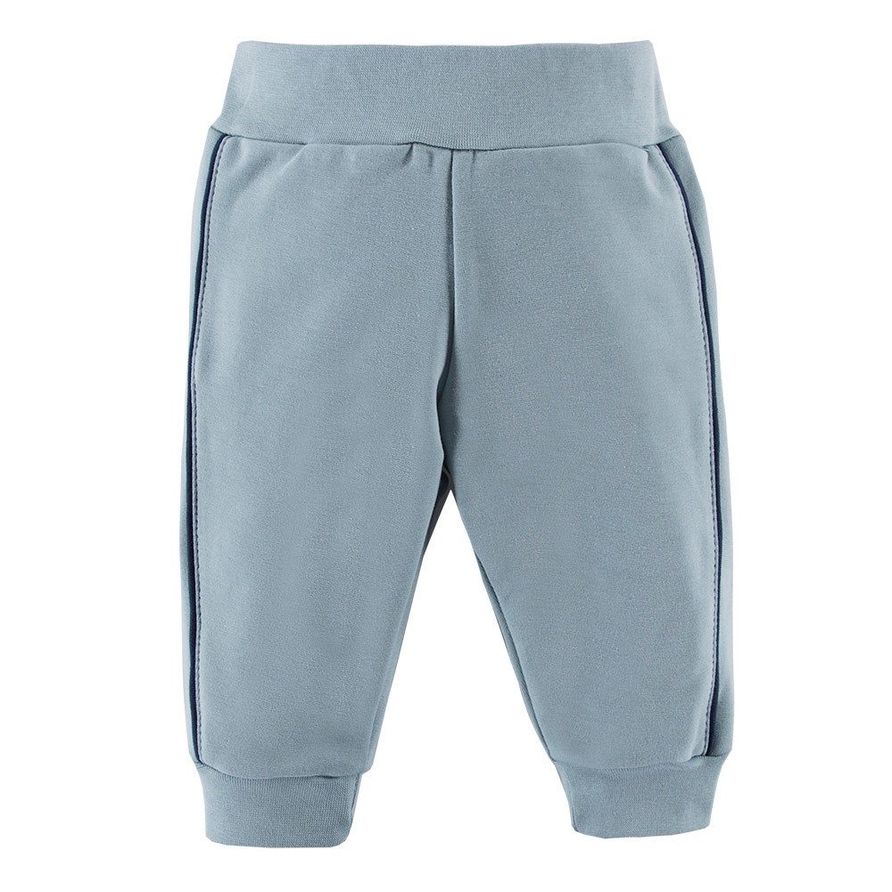 Eevi Jogginghose Jungenhose Pacyfik mit Seitenstreife in türkisblau