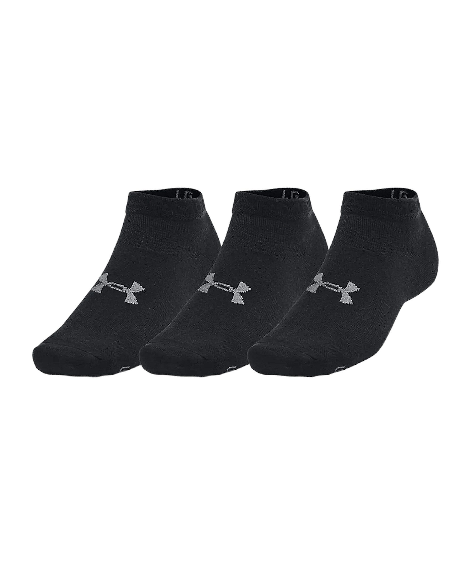 Under Armour® Sportsocken Under Armour Ess Low Cut 3er Pack Socken Polyester
