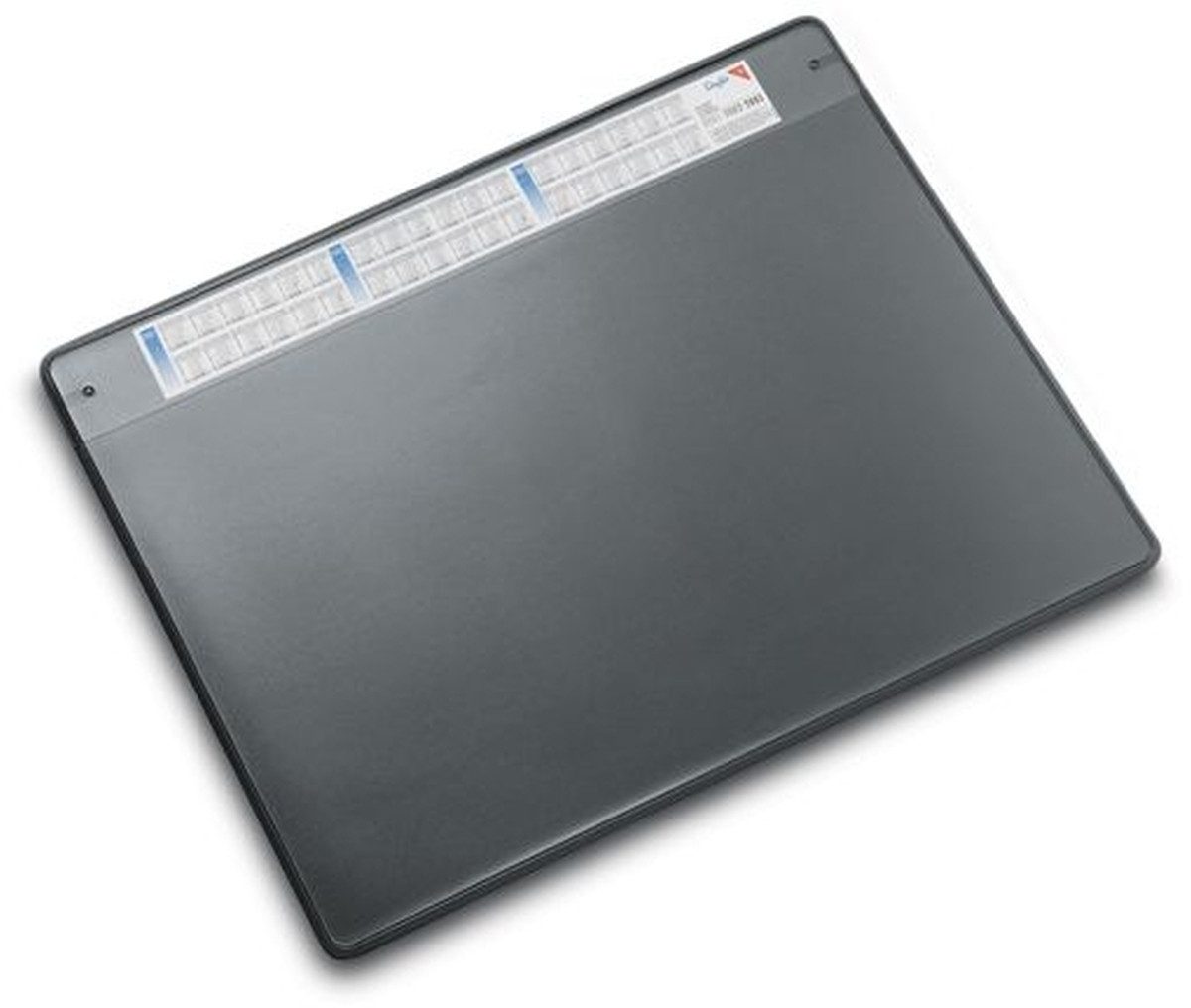 Läufer Schreibtischunterlage Schreibunterlage Durella Soft 50x65 cm grau (15 Stück)