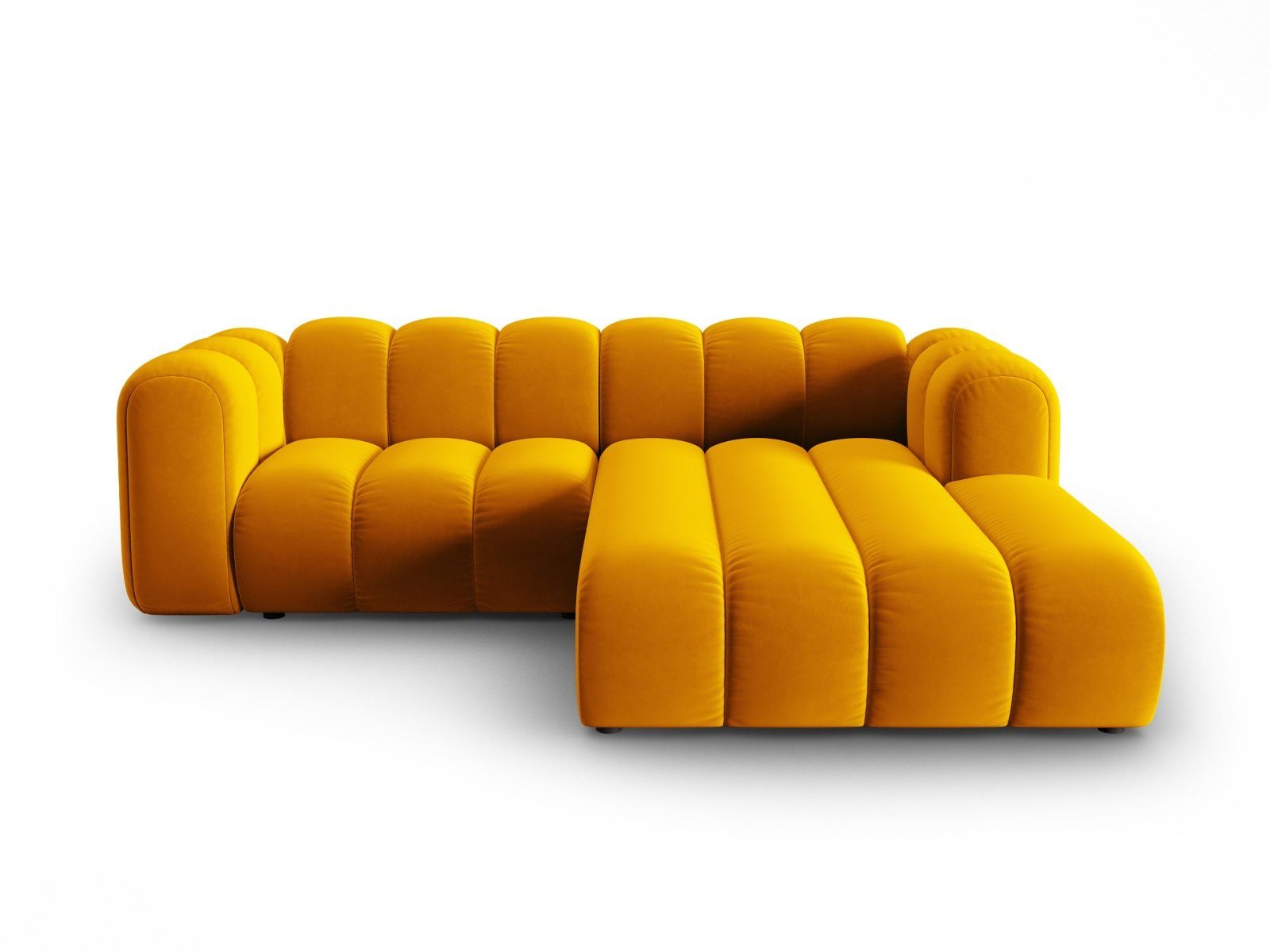Micadoni Ecksofa Lupine, modular 3-Sitzer günstig online kaufen