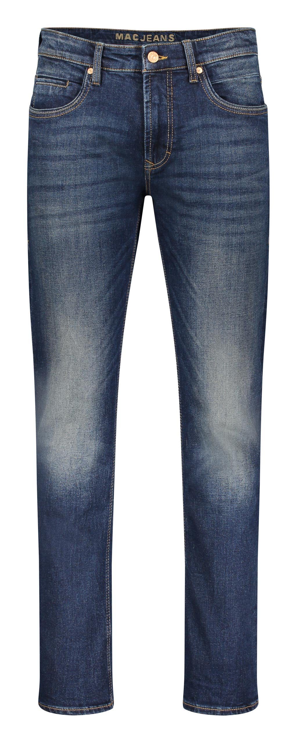 MAC 5-Pocket-Jeans MAC ARNE PIPE darkblue vintage 3D wash 0517-00-1973L-H688