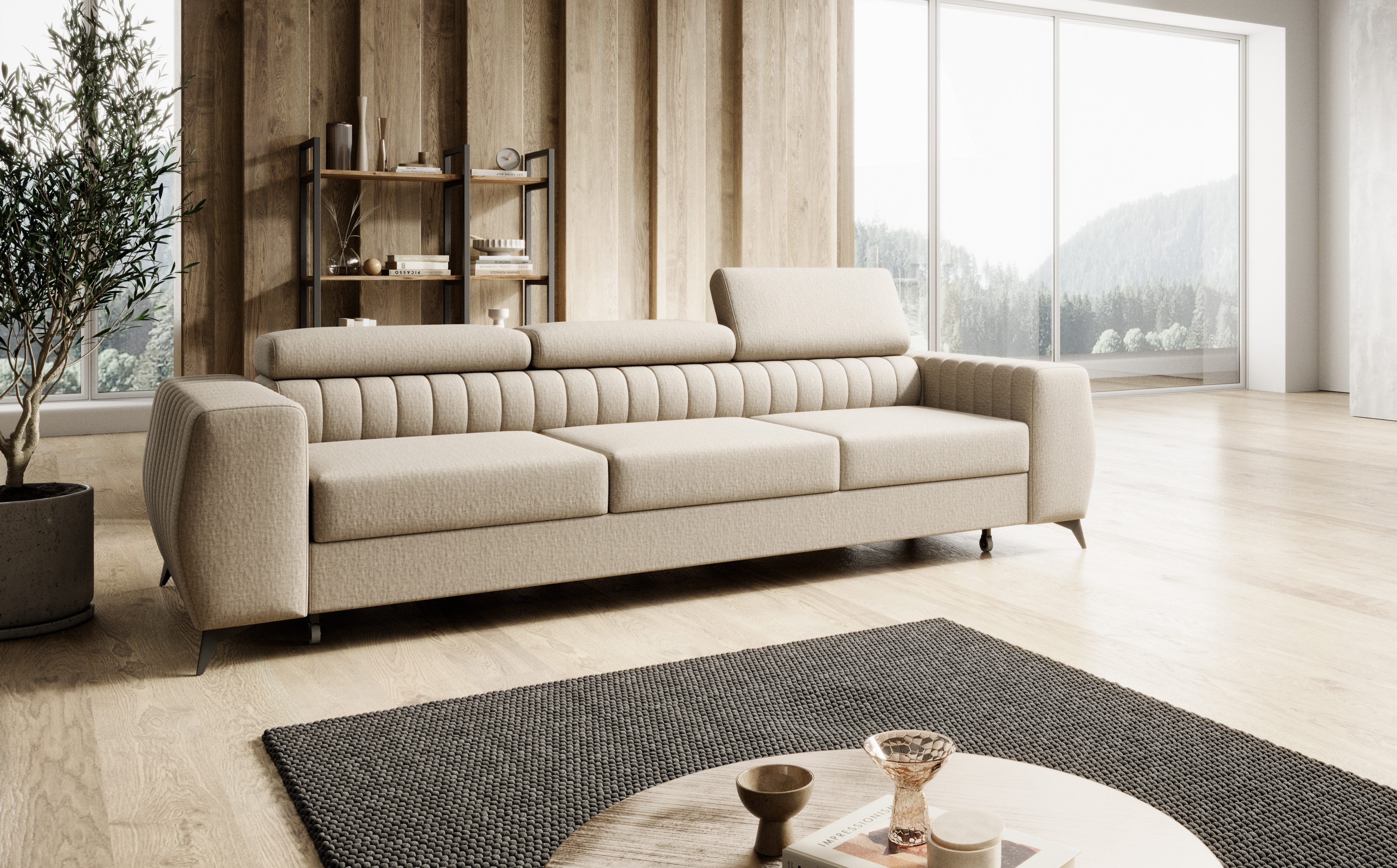NEXT COLLECTION Sofa Piero, elegante vertikale günstig online kaufen