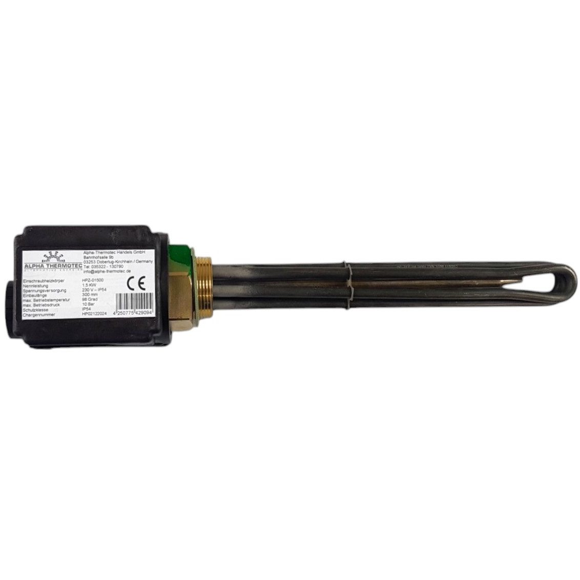 Alpha Thermotec Heizstab Heizpatrone HPZ isolierte günstig online kaufen