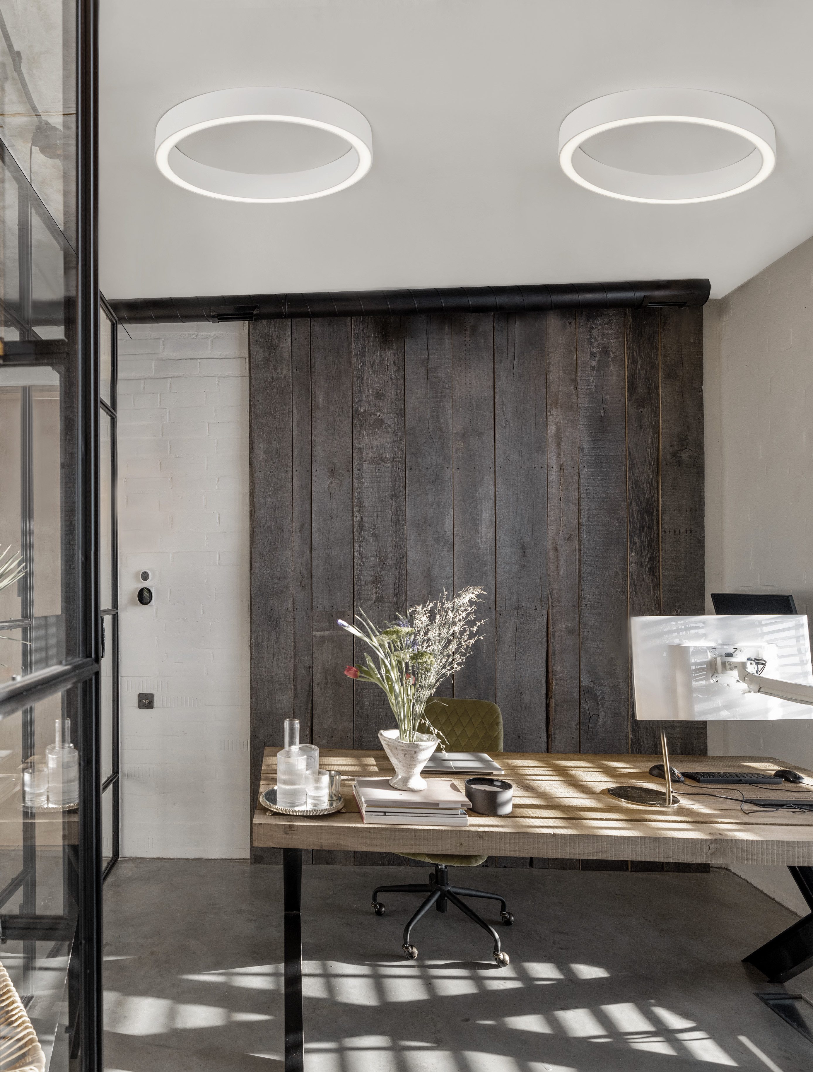 Nova Luce LED Deckenleuchte STING, LED fest integriert, Warmweiß