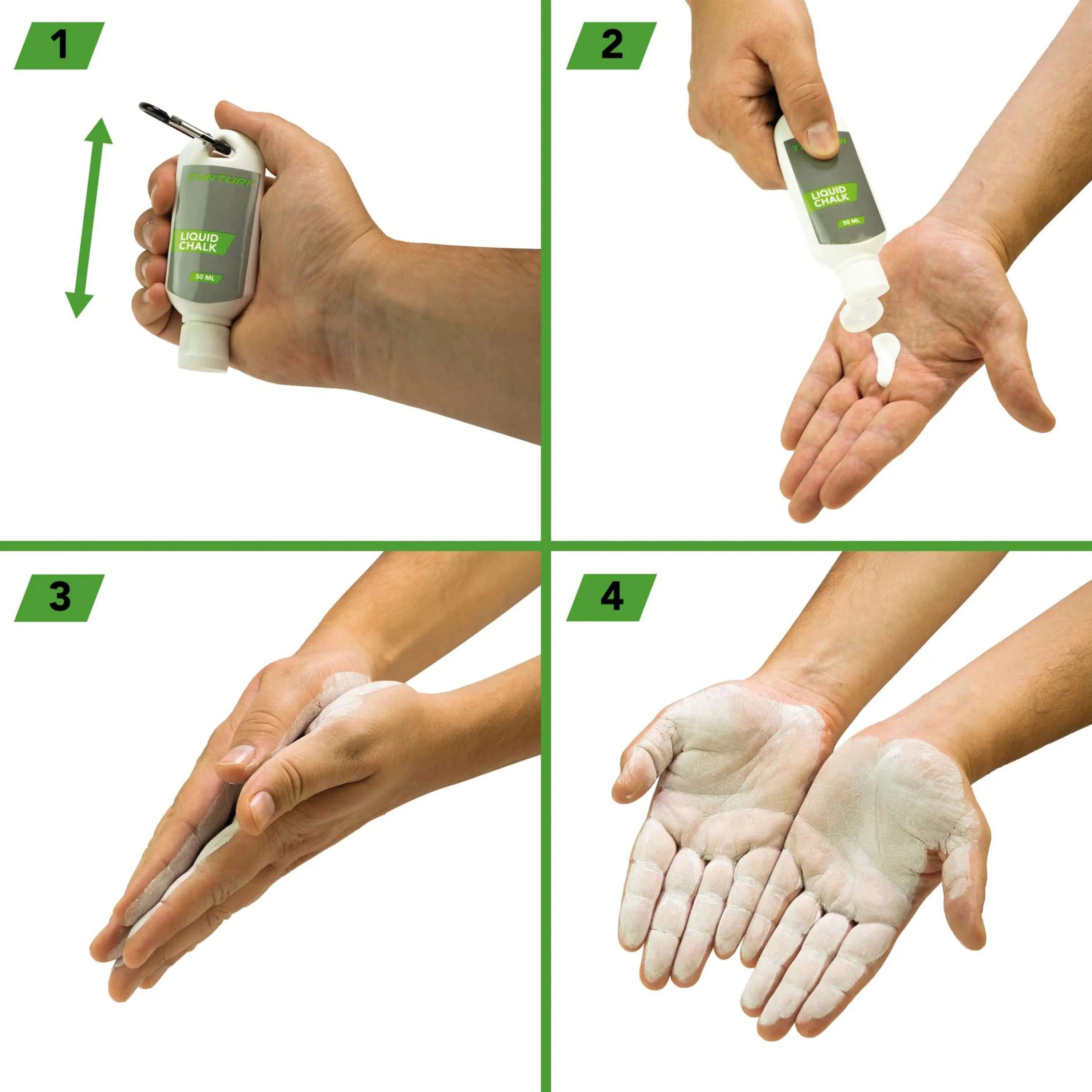 Sport-Knight® Grip-Pulver Liquid Grip Chalk, verbessert die Griffigkeit, Fleckenfrei, Flüssiges Magnesiumcarbonat