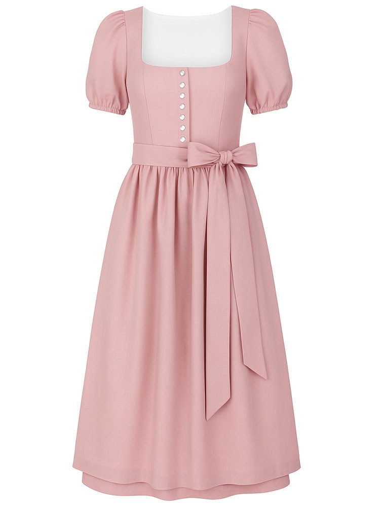 Madame Marie Dirndl Dirndl Alisora 80cm Länge flamingo günstig online kaufen
