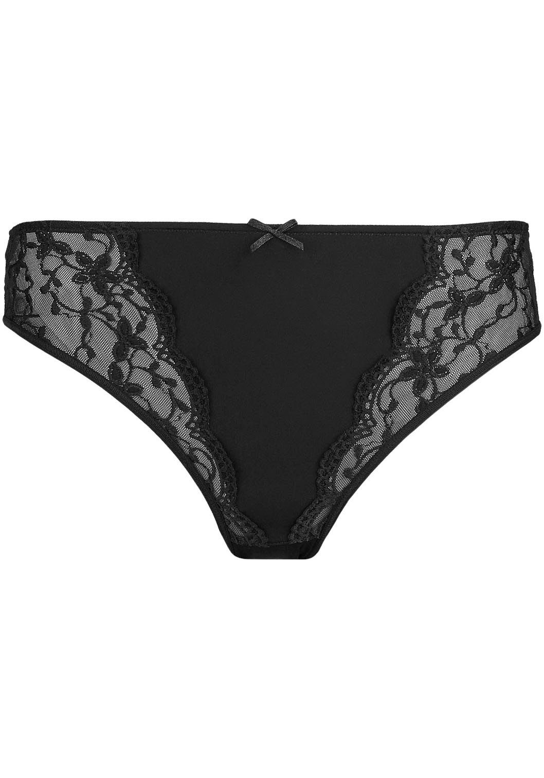 Nina Von C. Jazz-Pants Slips "Silver Edition" (2er Pack) eng, elastisch, bequem, feminin, mit Spitze, mit Schleife