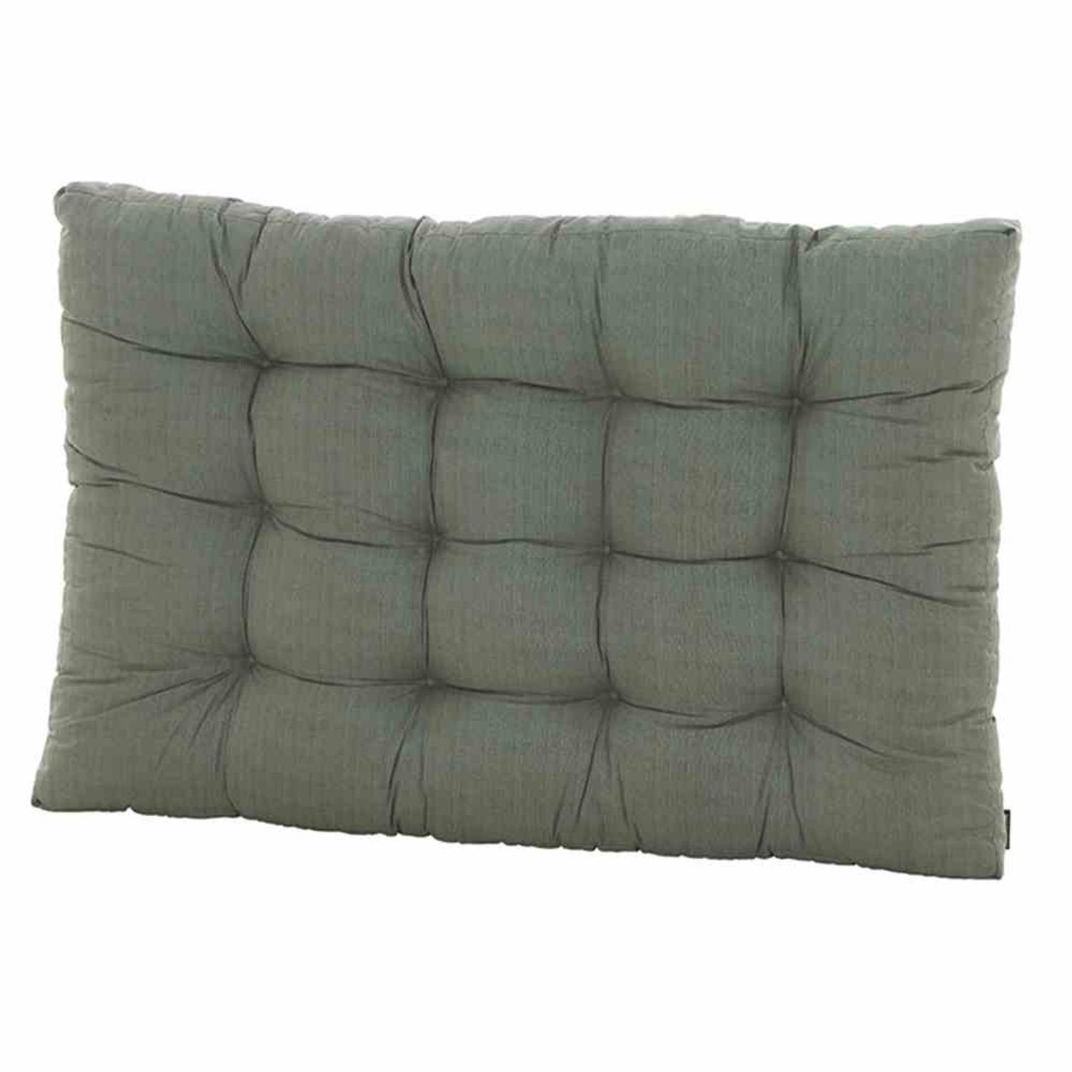 Madison Auflagekissen Madison Paletten-Sitzkissen, Grau, 120x80cm, Schaum, Weich