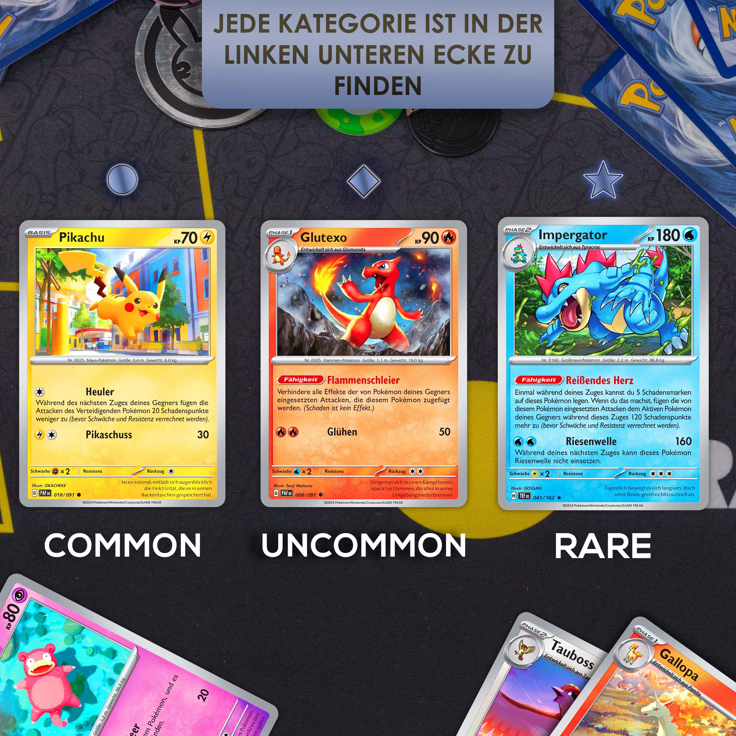 Odisey Sammelkarte 50 Original Pokemon Karten Deutsch mit 1 EX, V, VMAX oder VSTAR – Bild 4 von 5