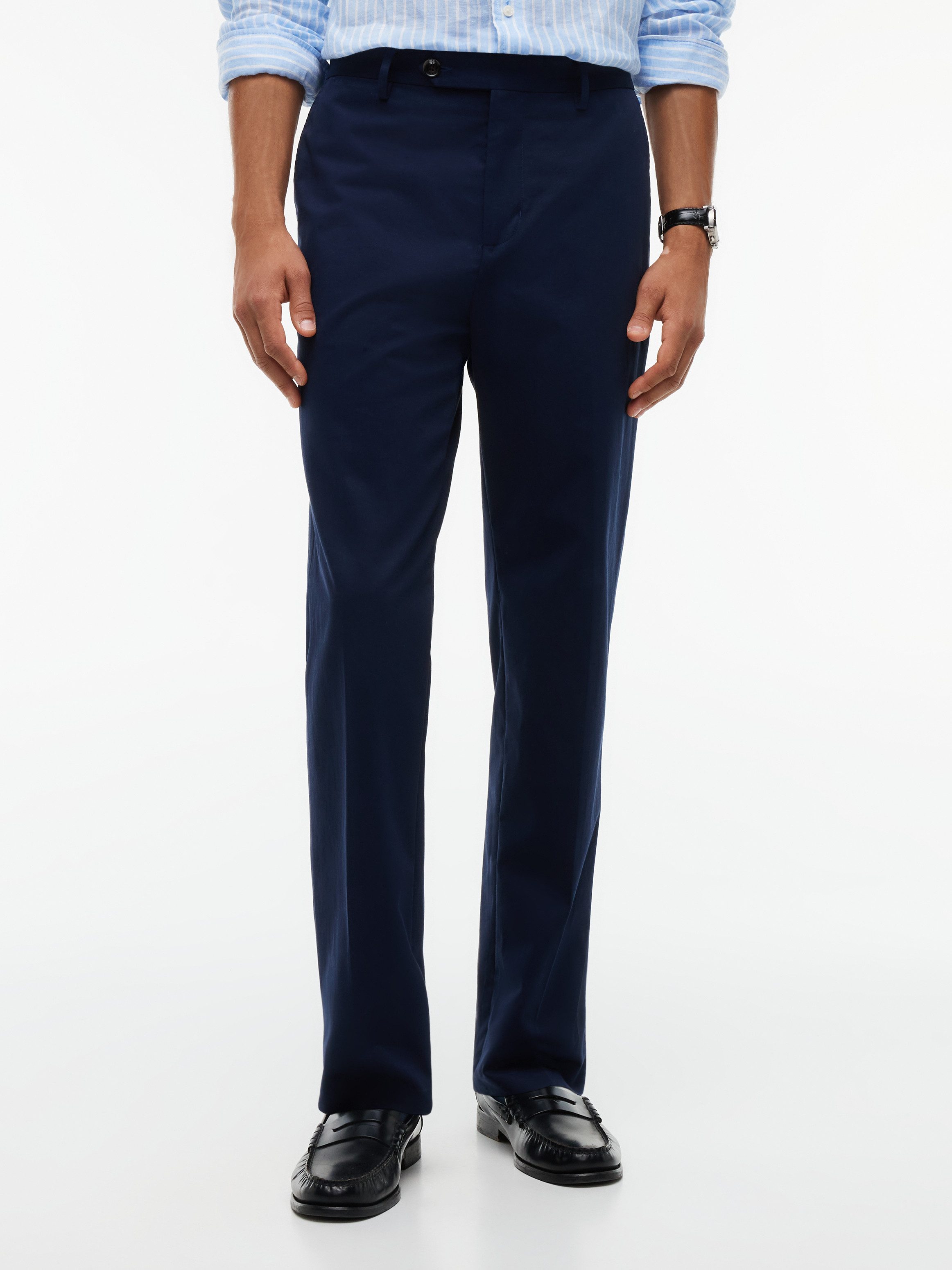 Tommy Hilfiger Chinohose Premium Line Tech-Cotton Performance Anzug Premium Casual Everyday Pants