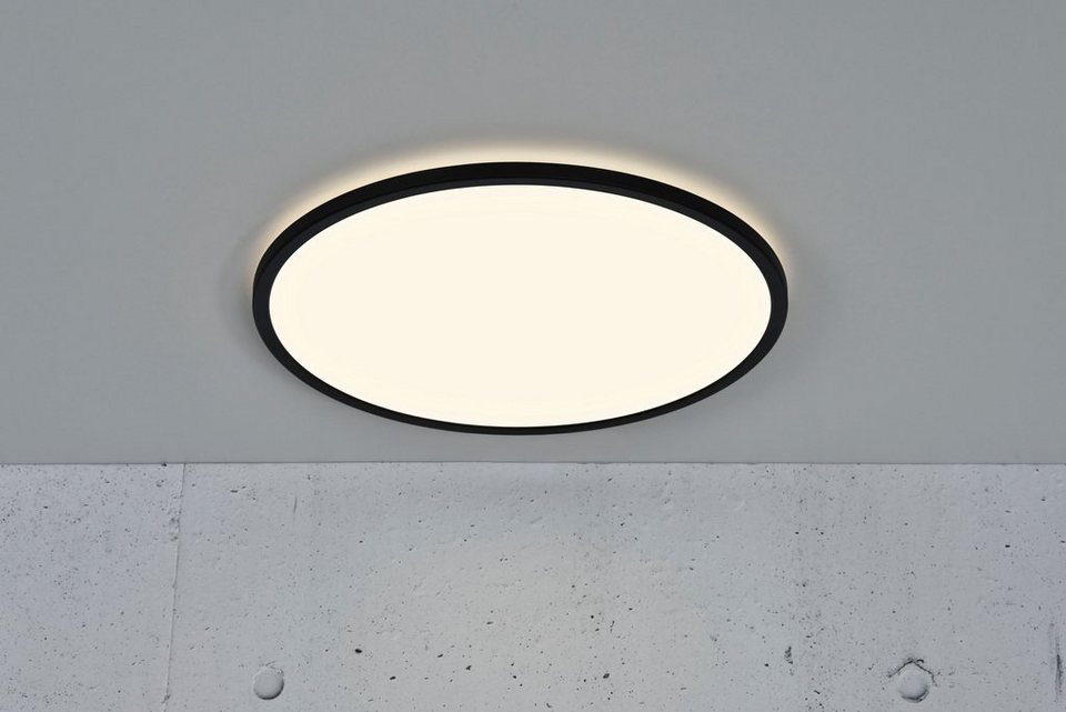 Nordlux Deckenleuchten Oja Step-Dim, LED fest integriert, Dimmen an Ihrem  normalen Wandschalter, Ultradünnes Design