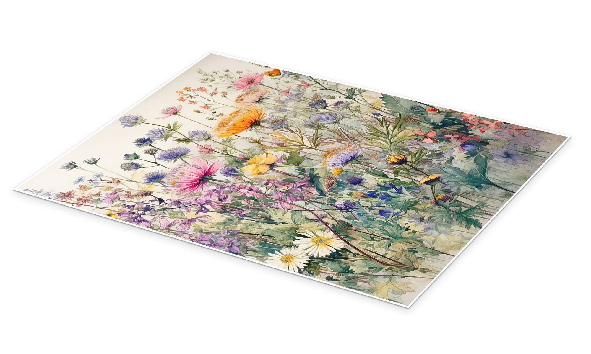 Posterlounge Poster Ryley Gray, Wildblumen II, günstig online kaufen