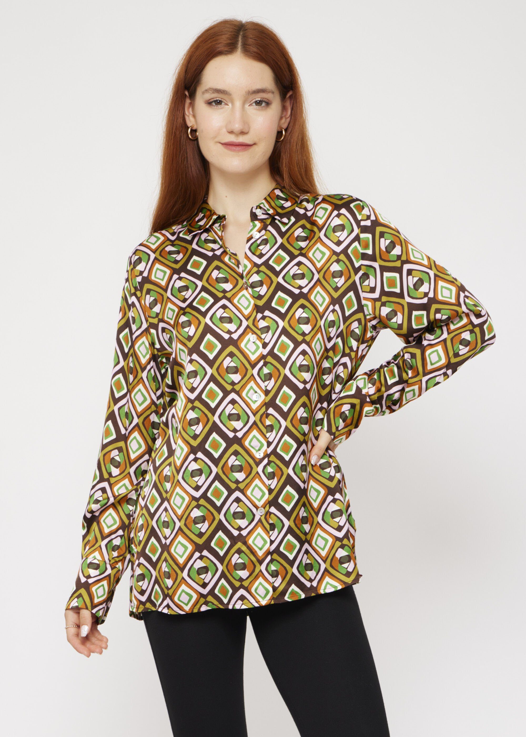 Klassische mit Bluse VICCI Print Germany geometrischem