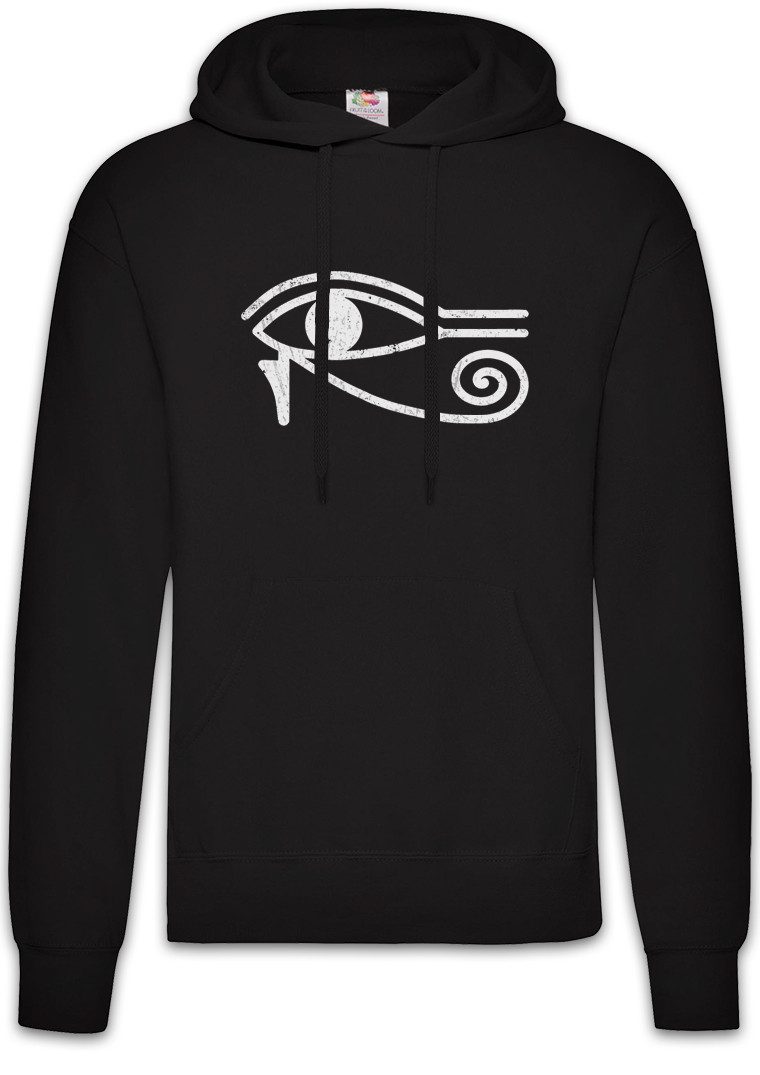 Hoodie Eye Of Ra II Sign Herren Hoodie Horusauge Auge Falcon Sun God Horus