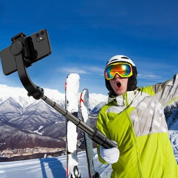 GelldG Selfie Stick Stativ, Smartphone Stabilisator, mit Fernbedienung Dreibeinstativ