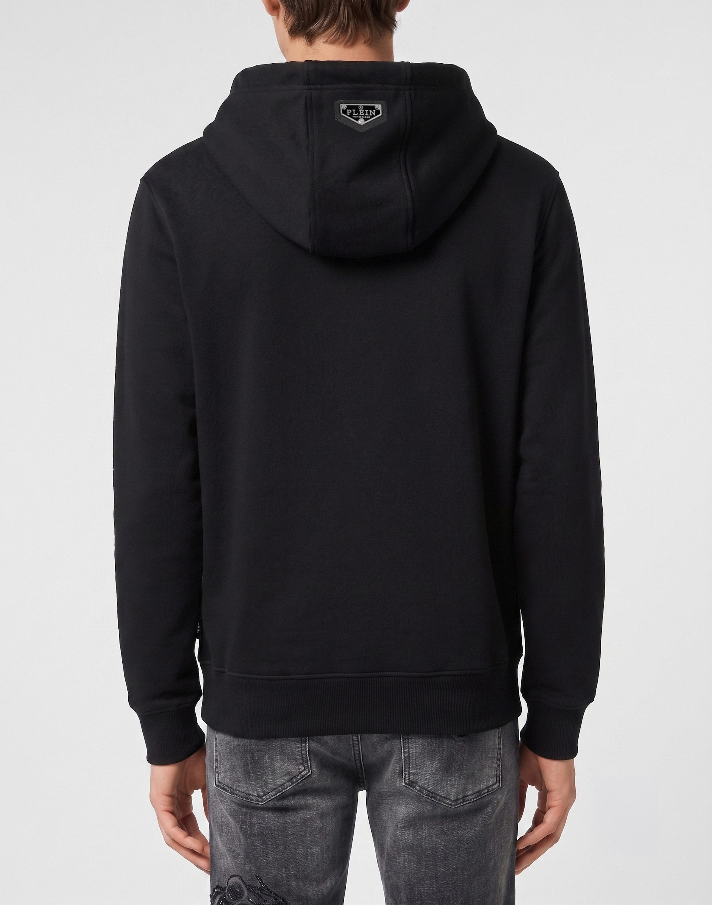 PHILIPP PLEIN Sweatshirt Skull Mit Schmucksteinen