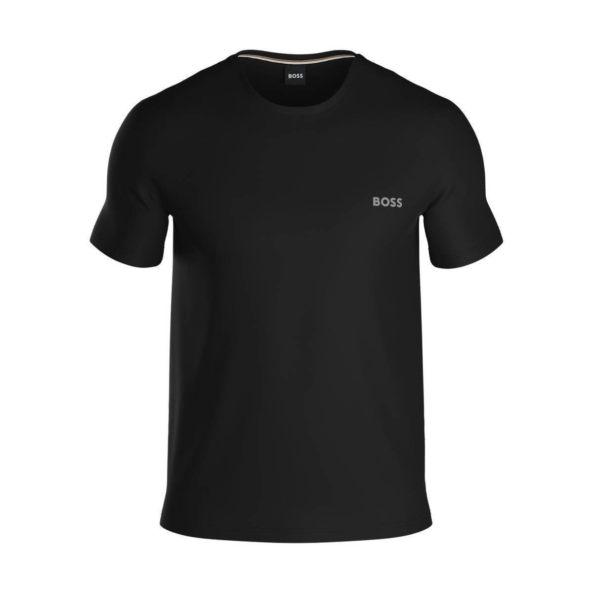 Herren BOSS T-Shirt - Unterziehshirt T-Shirt Mix&Match, Schwarz