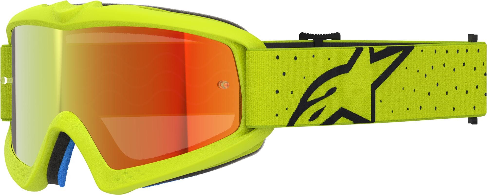 Alpinestars Motorradbrille Vision Vesta Mirror Jugend Motocross Brille, Antifog,Mit Band,Verspiegelt