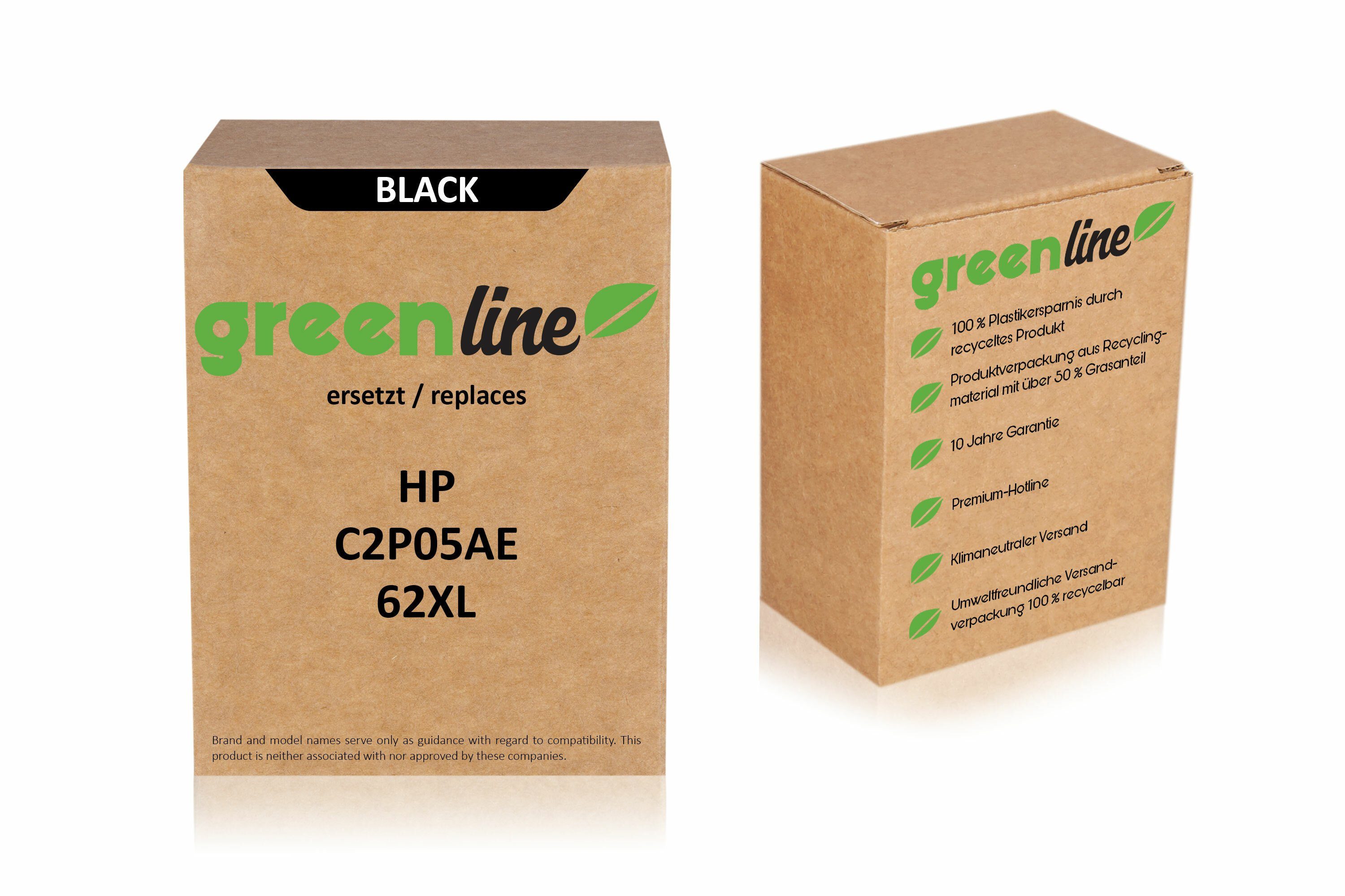 Inkadoo Inkadoo greenline ersetzt HP C2P05AE / 62XL Tintenpatrone