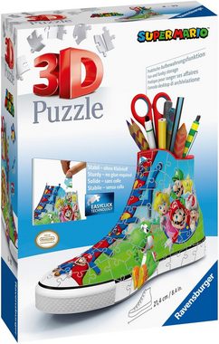 Ravensburger 3D-Puzzle Sneaker Super Mario, 108 Puzzleteile, FSC® - schützt Wald - weltweit; Made in Europe