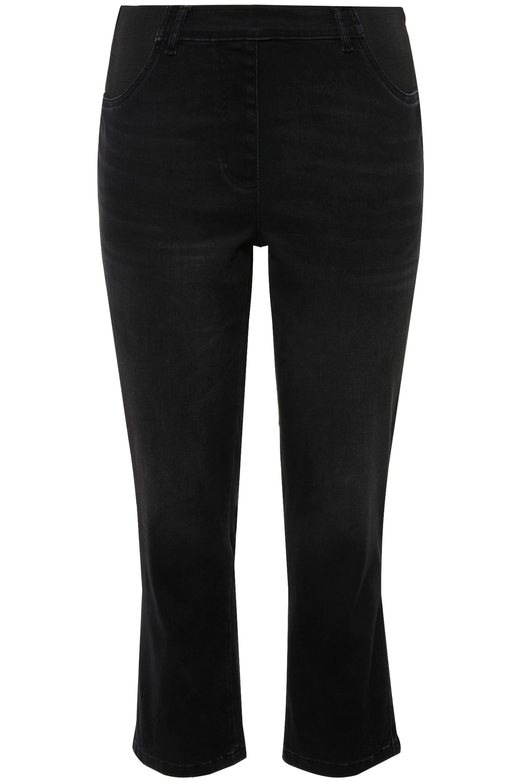 Ulla Popken 5-Pocket-Jeans 7/8-Jeans Sienna schmales Bein Komfortbund günstig online kaufen
